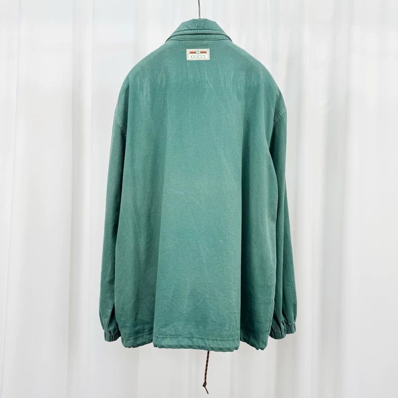 Gucci Gucci Wash the old webbing denim jacket Size US S / EU 44-46 / 1 - 2 Thumbnail