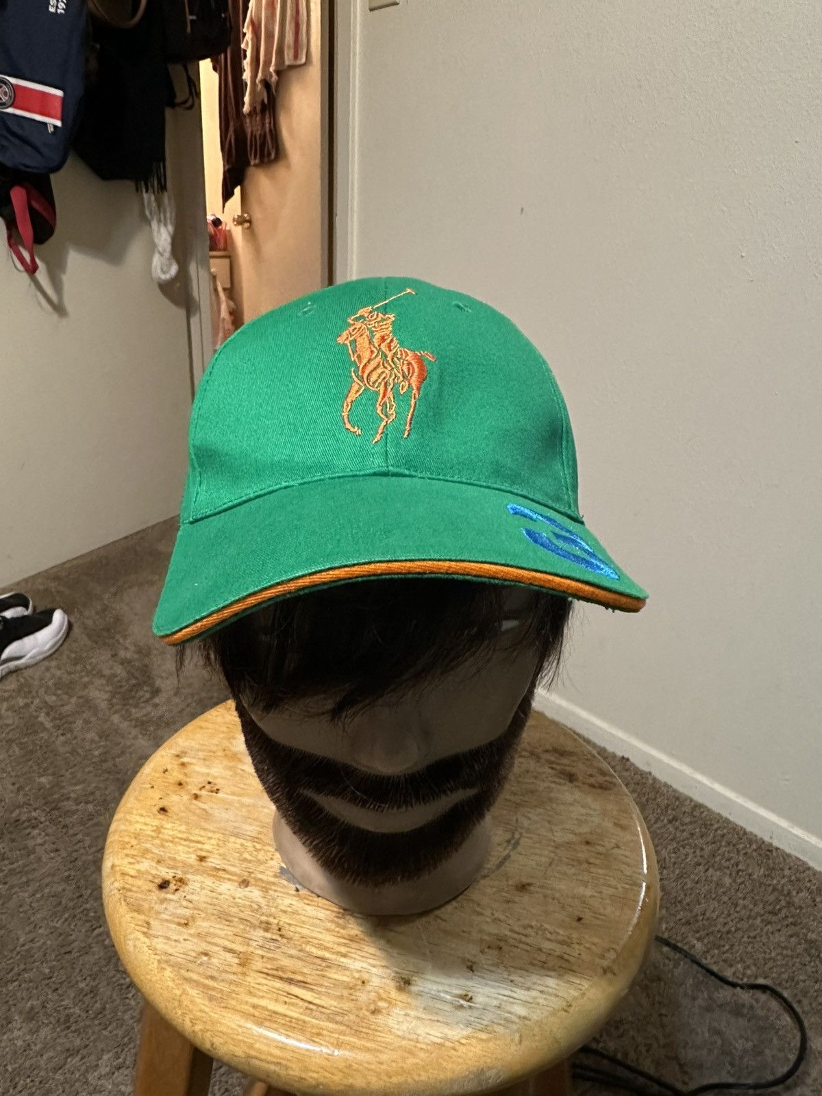 Polo Ralph Lauren Vintage Polo Ralph Lauren “triple green” hat 90s Size ONE SIZE - 1 Thumbnail