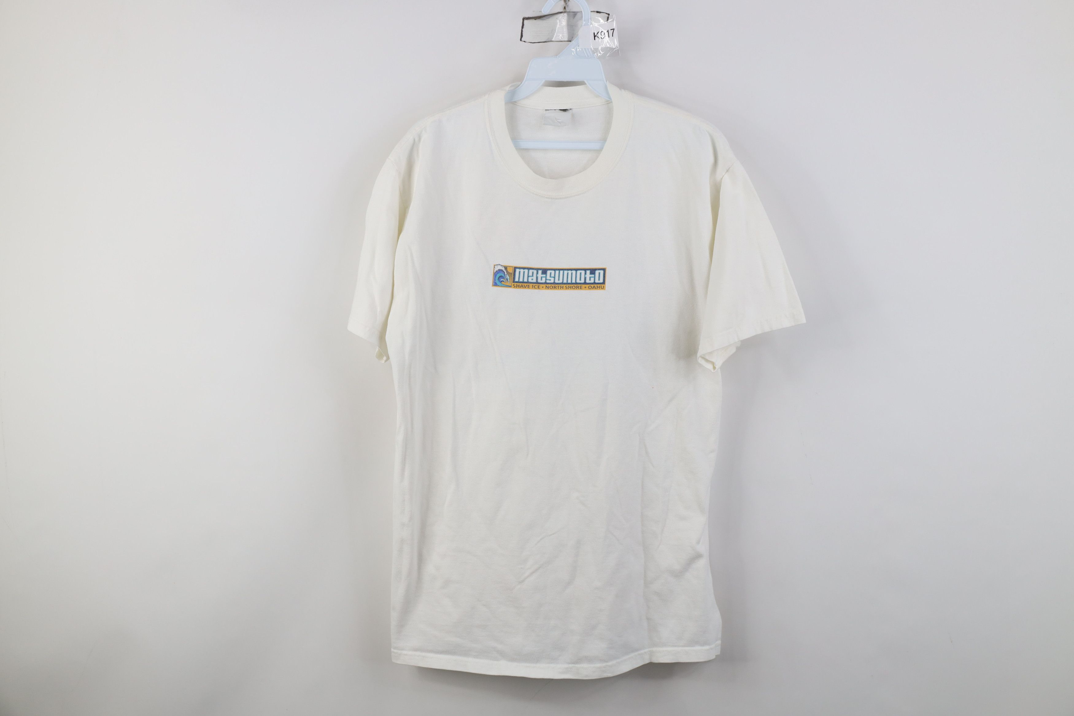 Vintage 90s Y2K Matsumoto Shave Ice North Shore Oahu T-Shirt