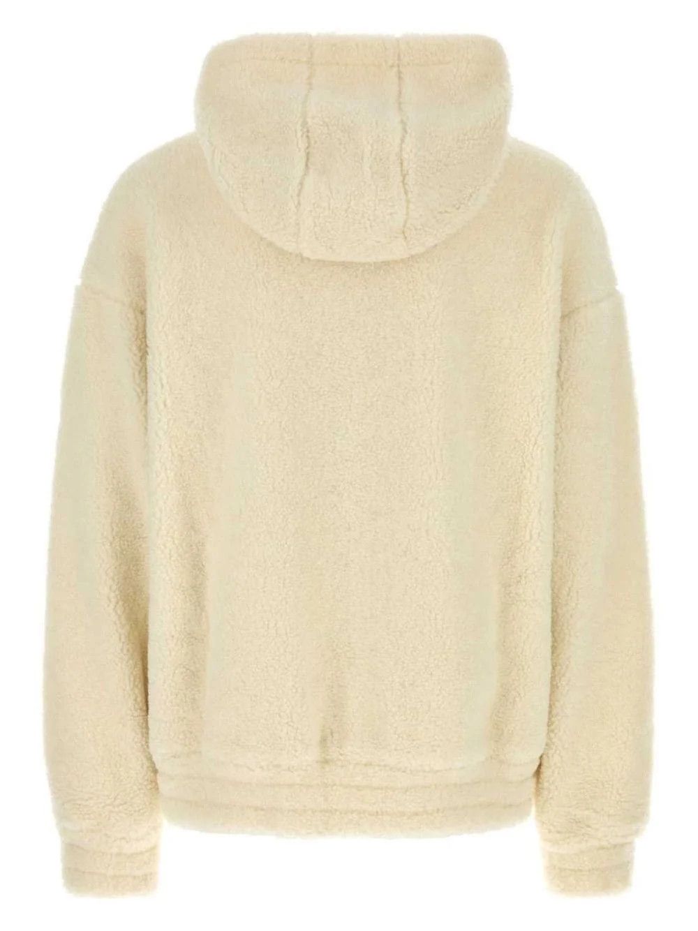 Gucci o1loc1c1225 795146 Faux Shearling Hoodie in White Size US S / EU 44-46 / 1 - 2 Thumbnail