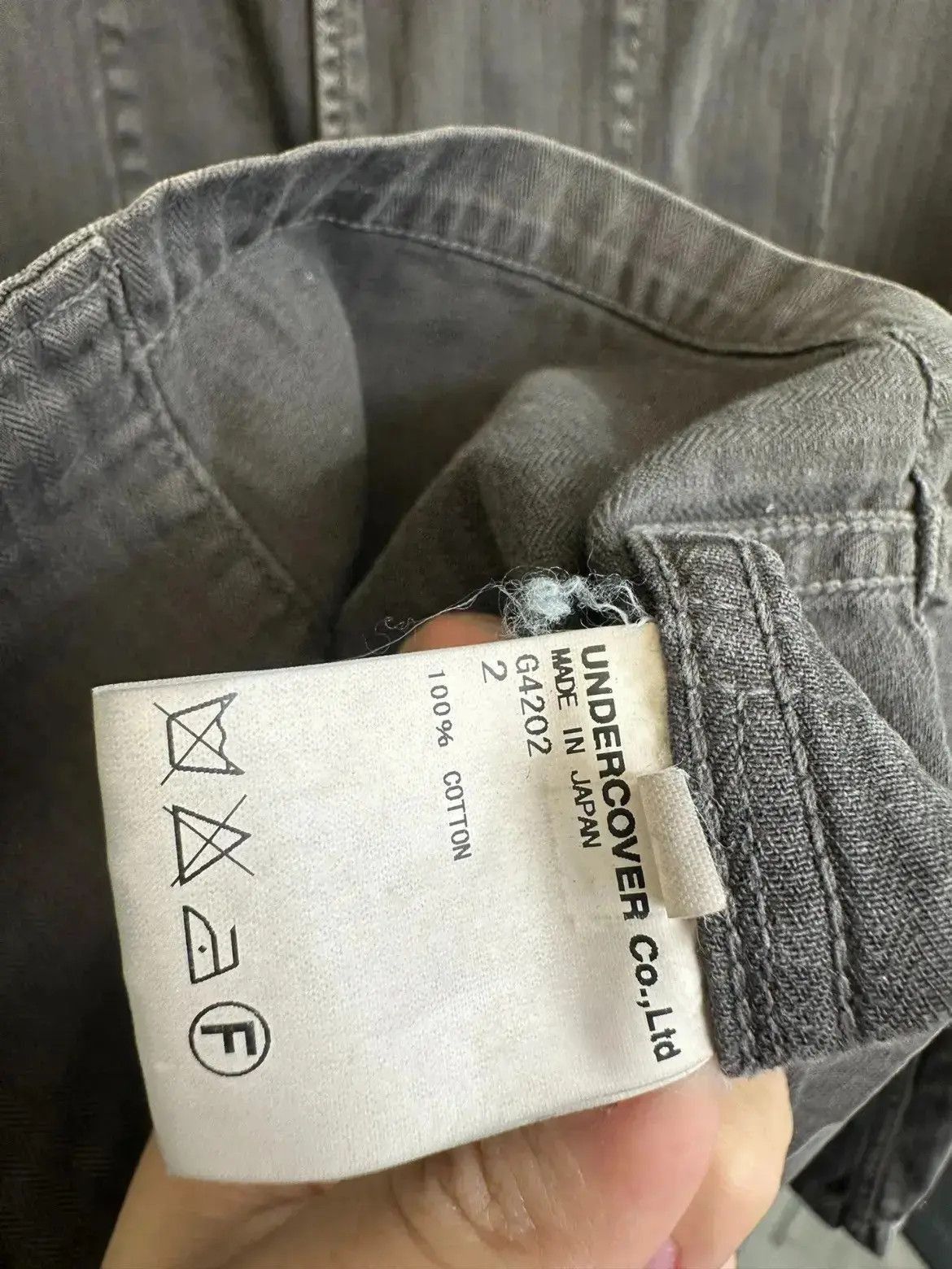 Undercover Undercover 11ss washed work jacket Size US M / EU 48-50 / 2 - 7 Thumbnail