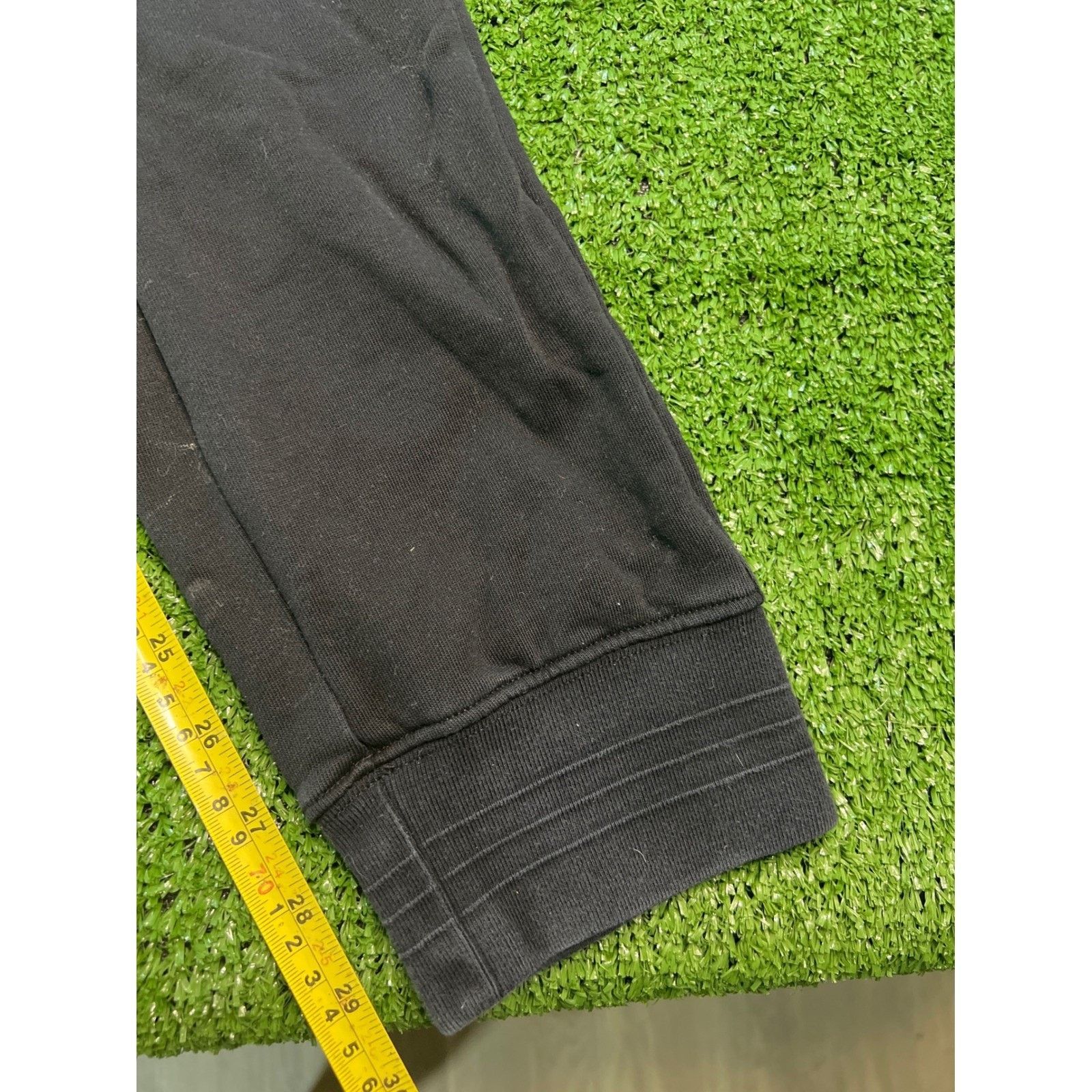 Psycho Bunny Psycho Bunny Mens Black Joggers Pants Drawstring Casual SM Size US 32 / EU 48 - 3 Thumbnail