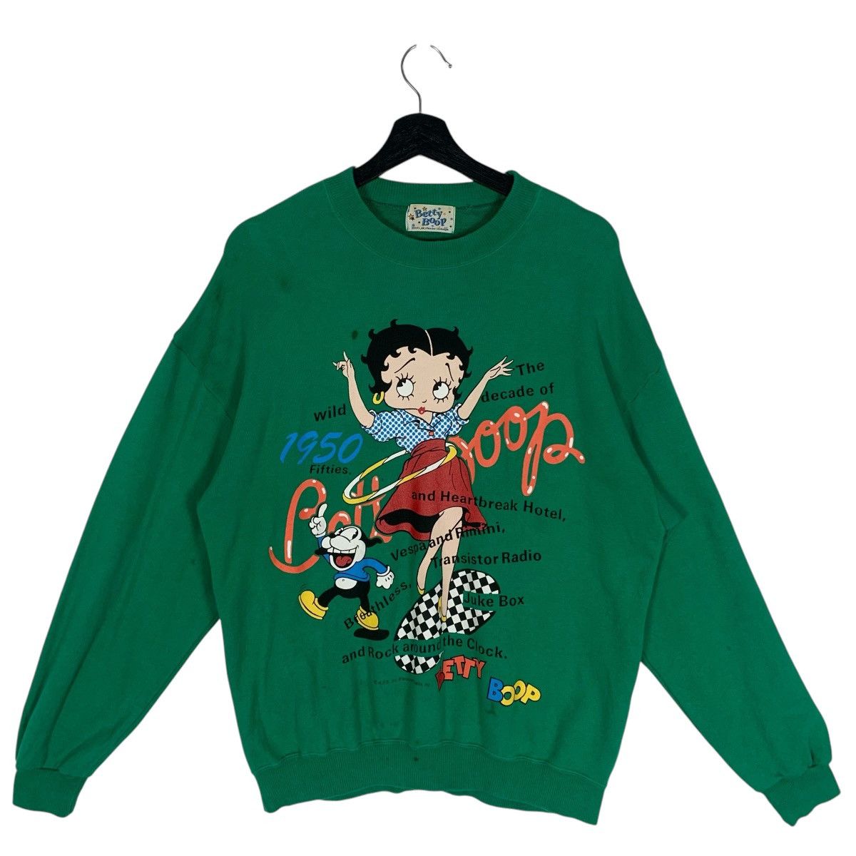Cartoon Network Betty Boop CartoonNetwork Anima StreetWear Sweatshirt Size M / US 6-8 / IT 42-44 - 2 Thumbnail