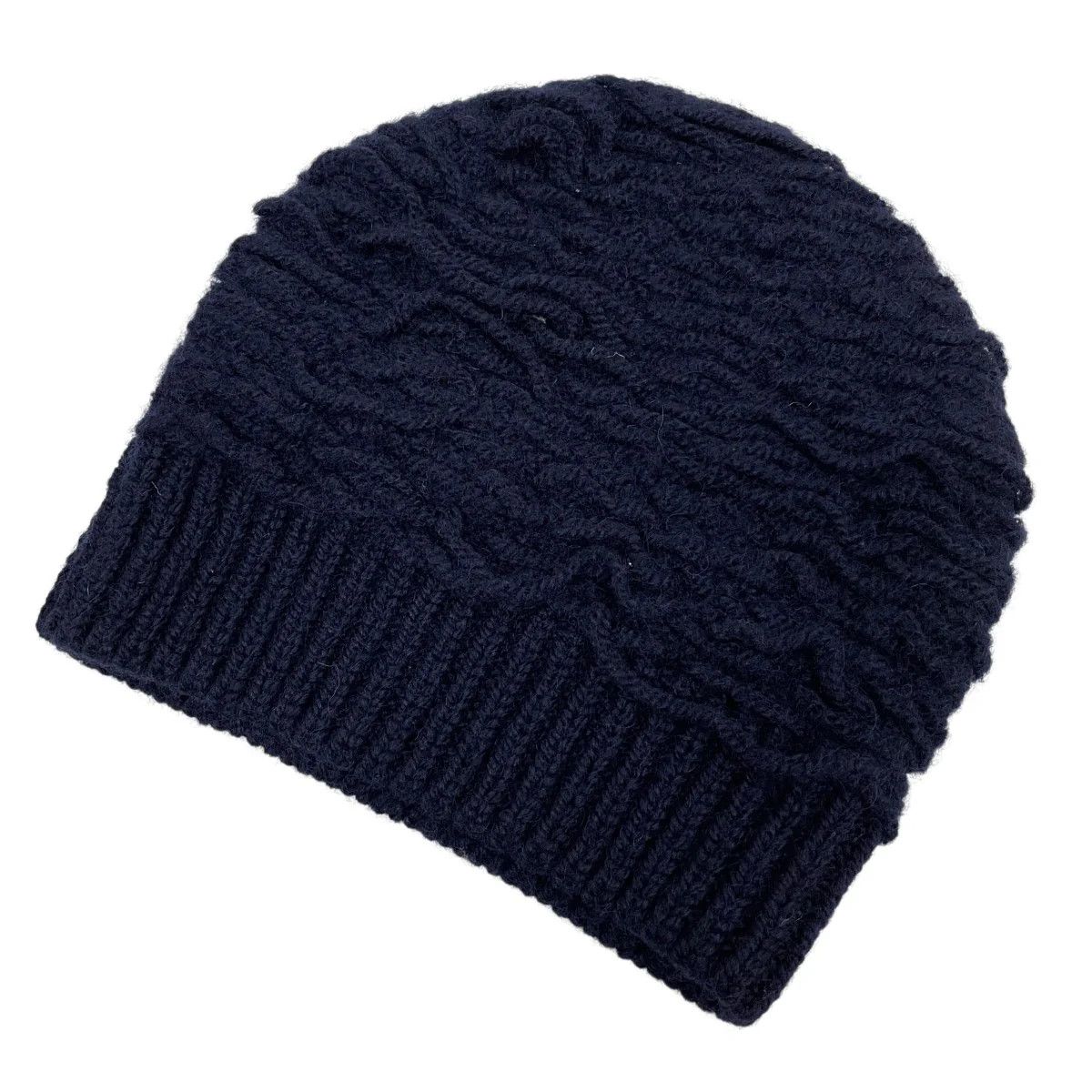 Dries Van Noten Textured Wool Knit Beanie Cap Size ONE SIZE - 5 Thumbnail