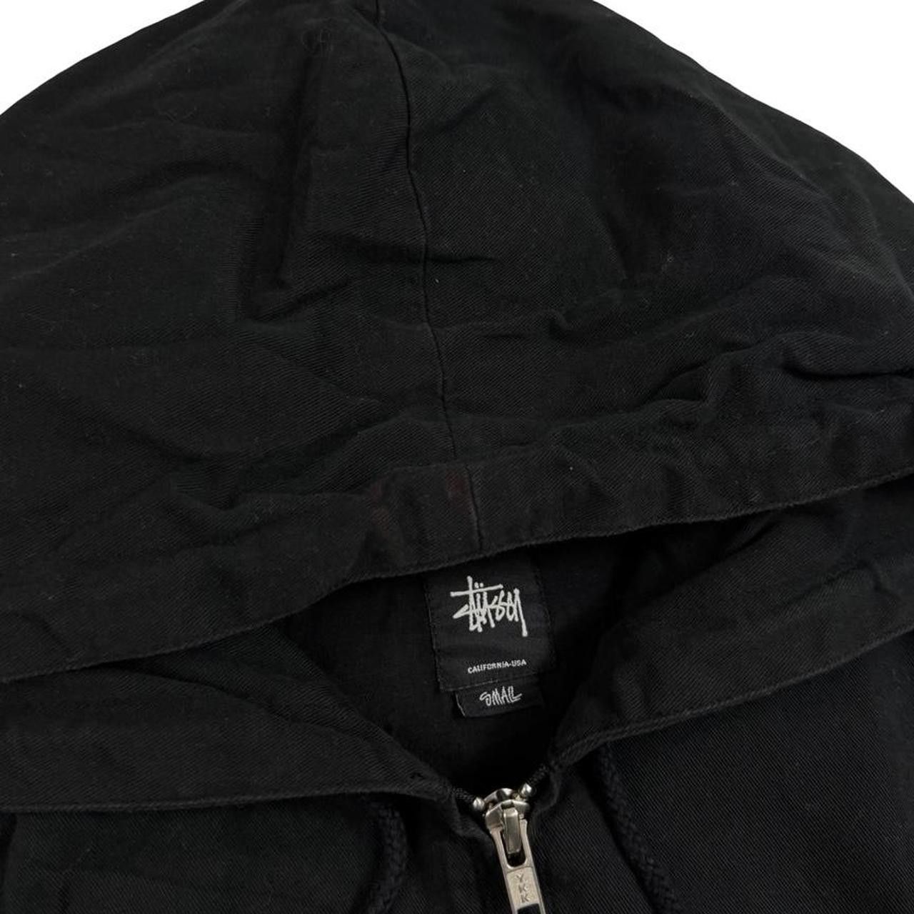 Stussy Vintage Stussy Black Cotton Jacket - Small Size US S / EU 44-46 / 1 - 5 Thumbnail