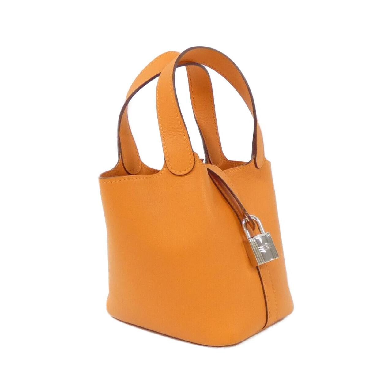 Hermes Hermes Hermes Picotin Lock Micro Swift Bag Leather Handbag N DUTY FREE for USA Size ONE SIZE - 1 Thumbnail