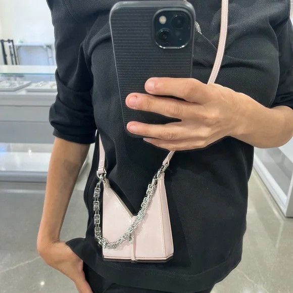 Givenchy GIVENCHY Mini Cut Out Bag In Light Pink - NEW WITH TAGS Size ONE SIZE - 5 Thumbnail
