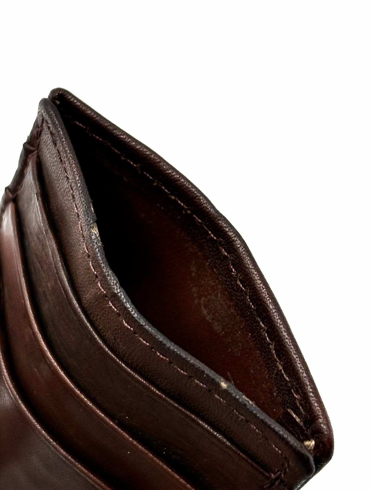 Genuine Leather Italian Leather Money Clip Card Holder Size ONE SIZE - 7 Thumbnail
