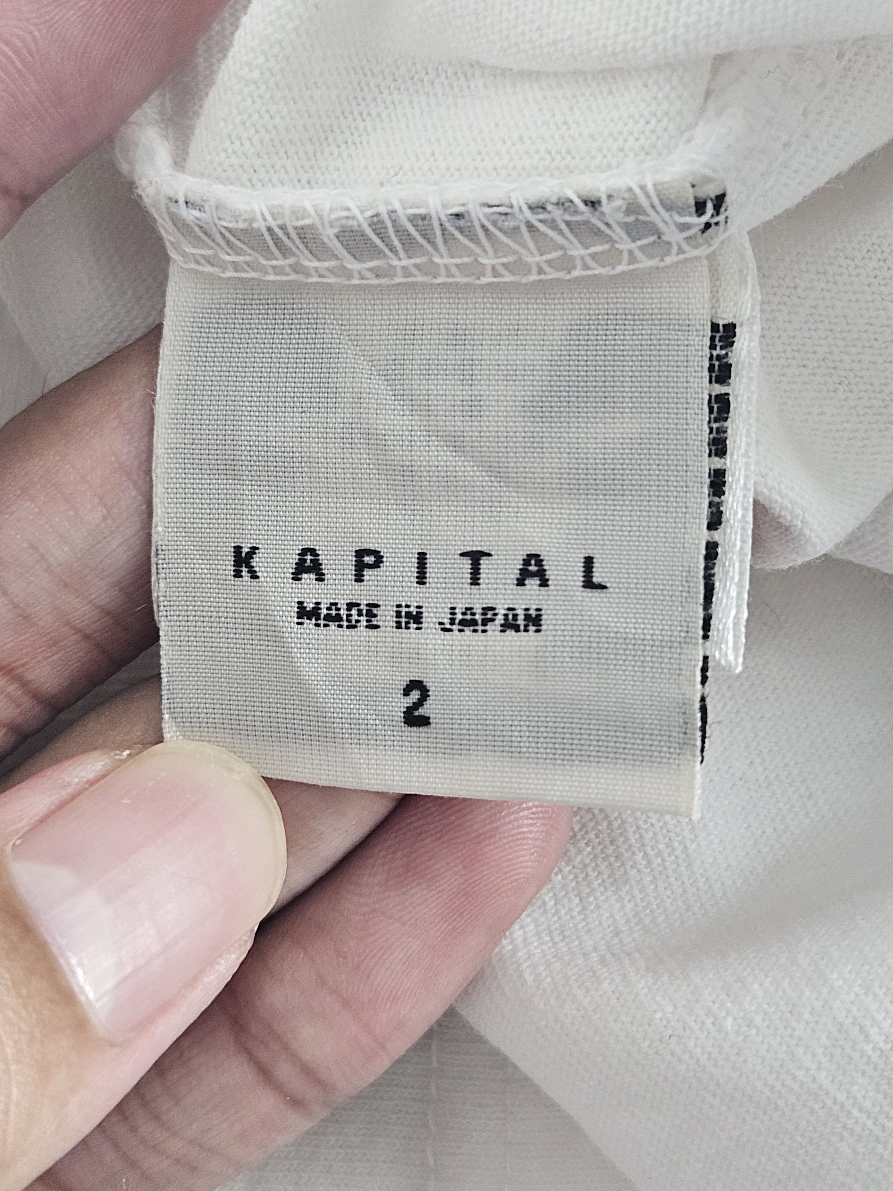 Kapital Kapital Smiley Peace Pilgrim Kountry shirt Size US M / EU 48-50 / 2 - 5 Thumbnail