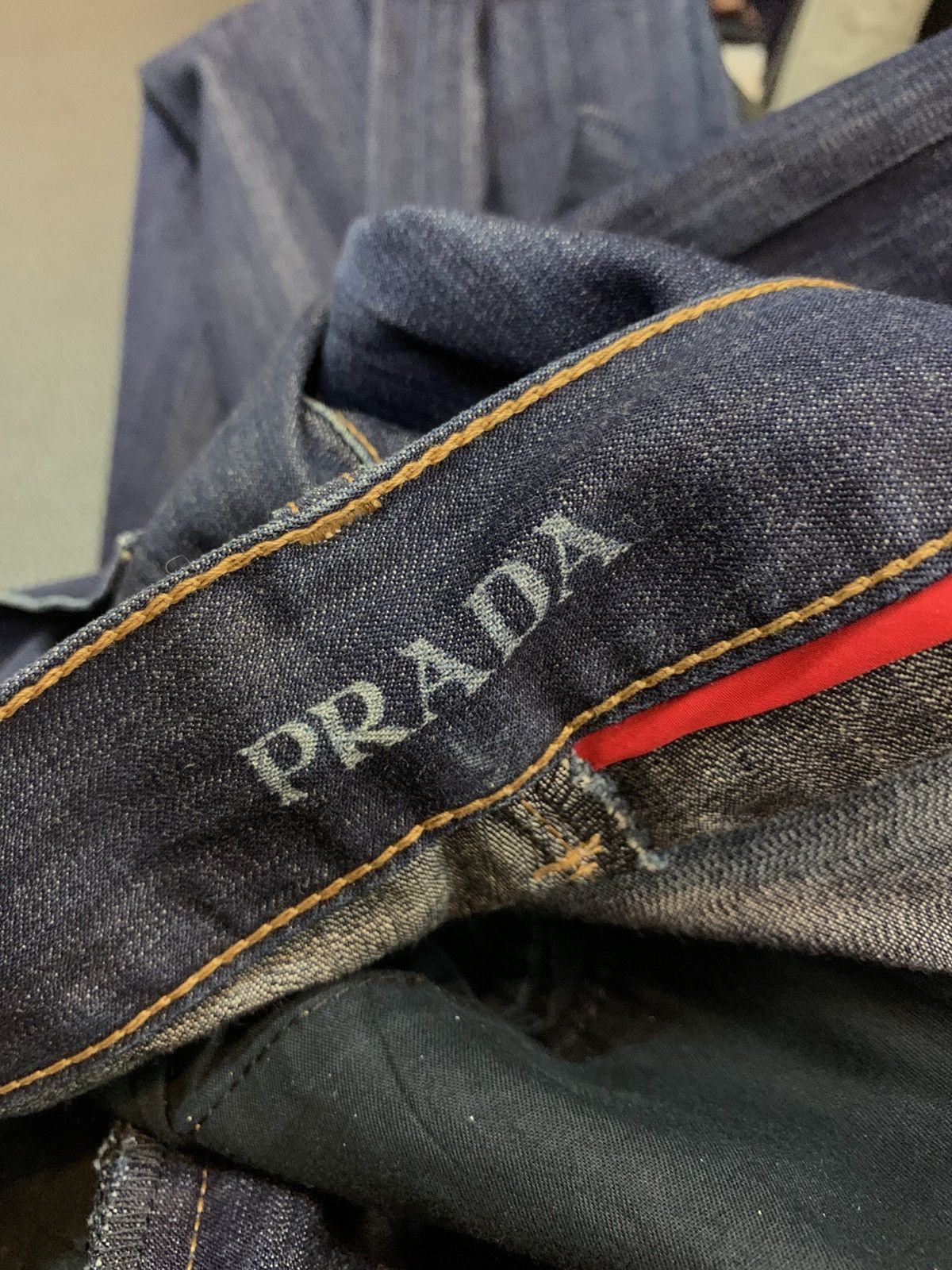 Prada 🐍 SOLD 🐍Prada Classic Denim Pants Size US 30 / EU 46 - 6 Thumbnail