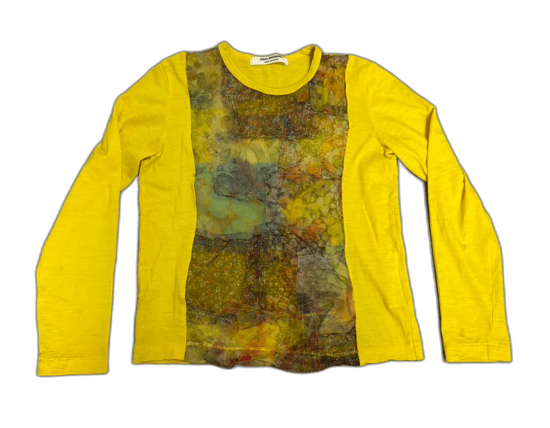 Junya Watanabe Vintage Floral Long Sleeve T-Shirt Top Size S / US 4 / IT 40 - 1 Thumbnail