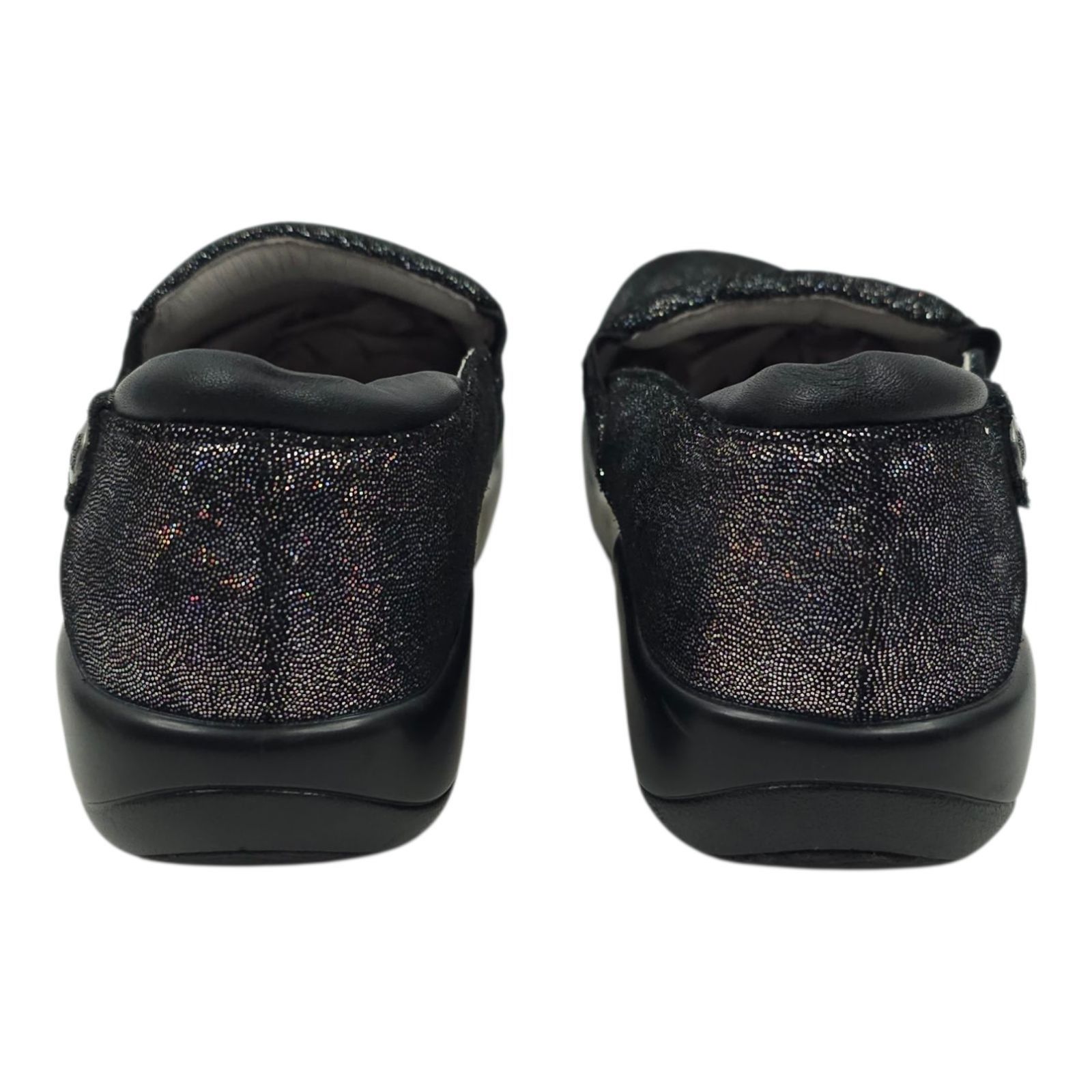Other Alegria Clogs Womens EU 38 Black Metallic Sparkly Size US 8 / IT 38 - 4 Thumbnail