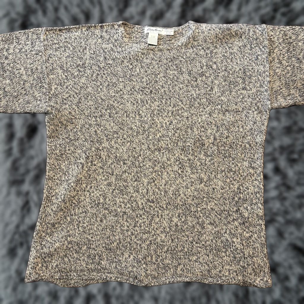 Eddie Bauer VINTAGE Eddie Bauer Wool Crewneck Sweater Women XL Brown Size XL / US 12-14 / IT 48-50 - 1 Thumbnail