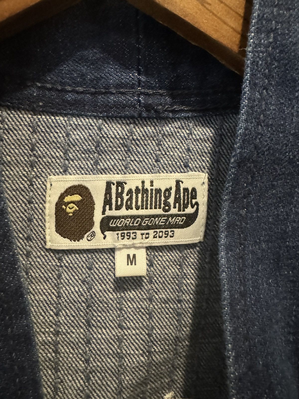 Bape BAPE 26SS LIMITED JEANS JACKET Size US M / EU 48-50 / 2 - 3 Thumbnail