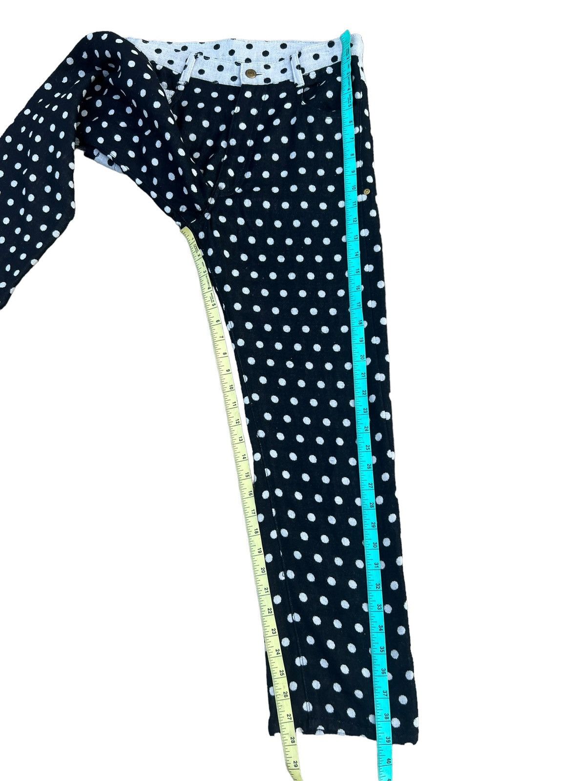 Issey Miyake Issey Miyake Mercibeaucoup All Wool Dots Pant Size US 30 / EU 46 - 5 Thumbnail