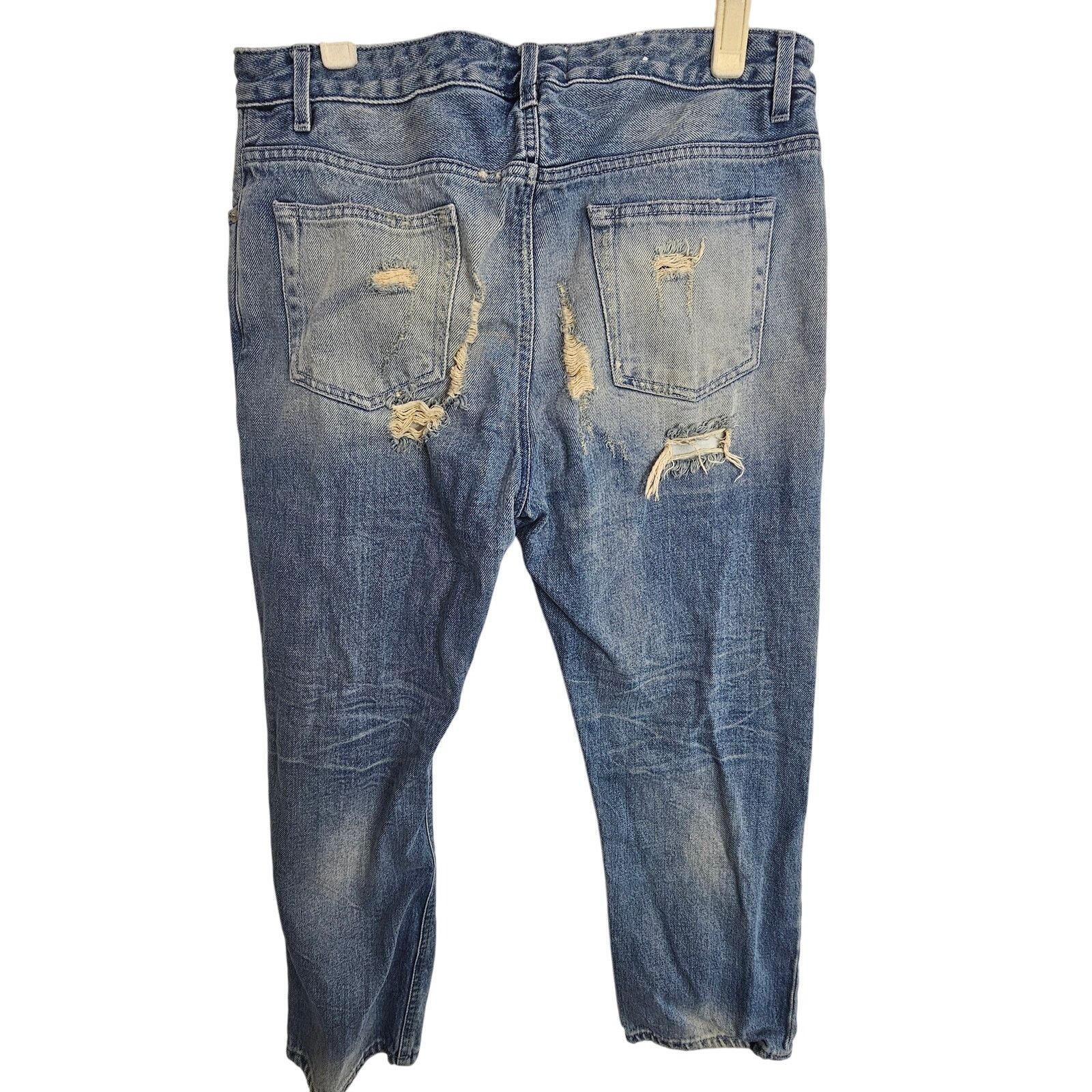Acne Studios Acne Studios Womens Pop Trash Distressed Jeans 38 US 29/30 Size 31" - 7 Thumbnail
