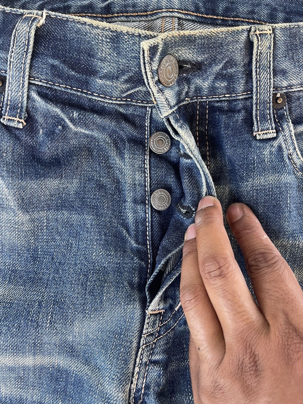Spellbound Spellbound Japan Patina Denim Size US 32 / EU 48 - 6 Thumbnail