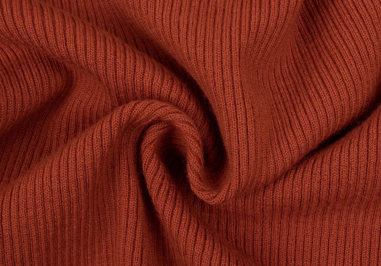 Jean Paul Gaultier Ribbed Knit Sweater with Logo Piping in Orange and Black Size US M / EU 48-50 / 2 - 17 Thumbnail