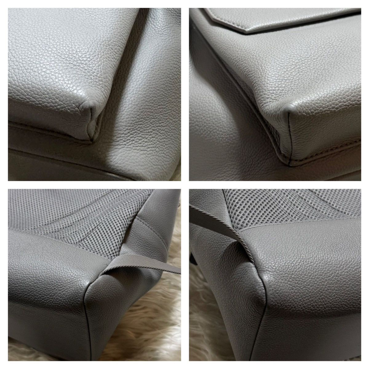 Louis Vuitton Authentic Louis Vuitton LV Aerogram Takeoff Leather Backpack Size ONE SIZE - 14 Thumbnail