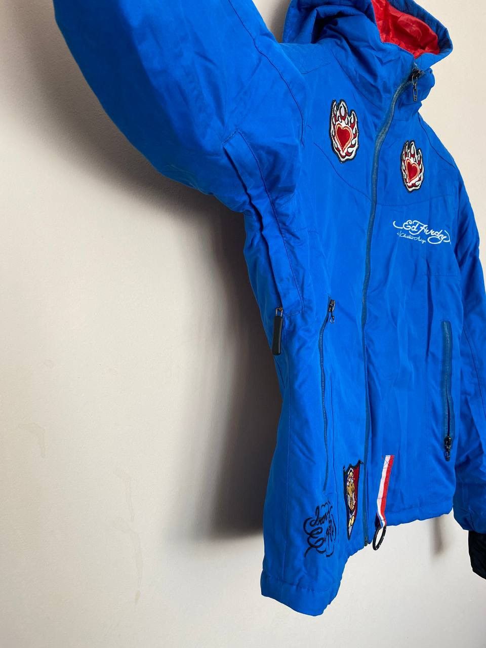 Ed Hardy Vintage Y2k Rare Ed Hardy Big Logo Jacket 90's Size US M / EU 48-50 / 2 - 2 Thumbnail