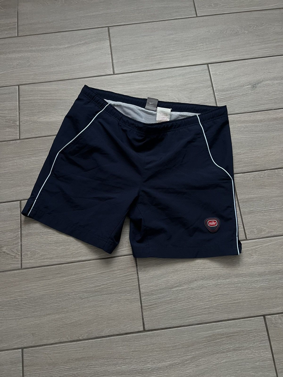 Nike Nike Vintage Shorts Y2K Drill 90ʼs M Size Size US 32 / EU 48 - 2 Thumbnail