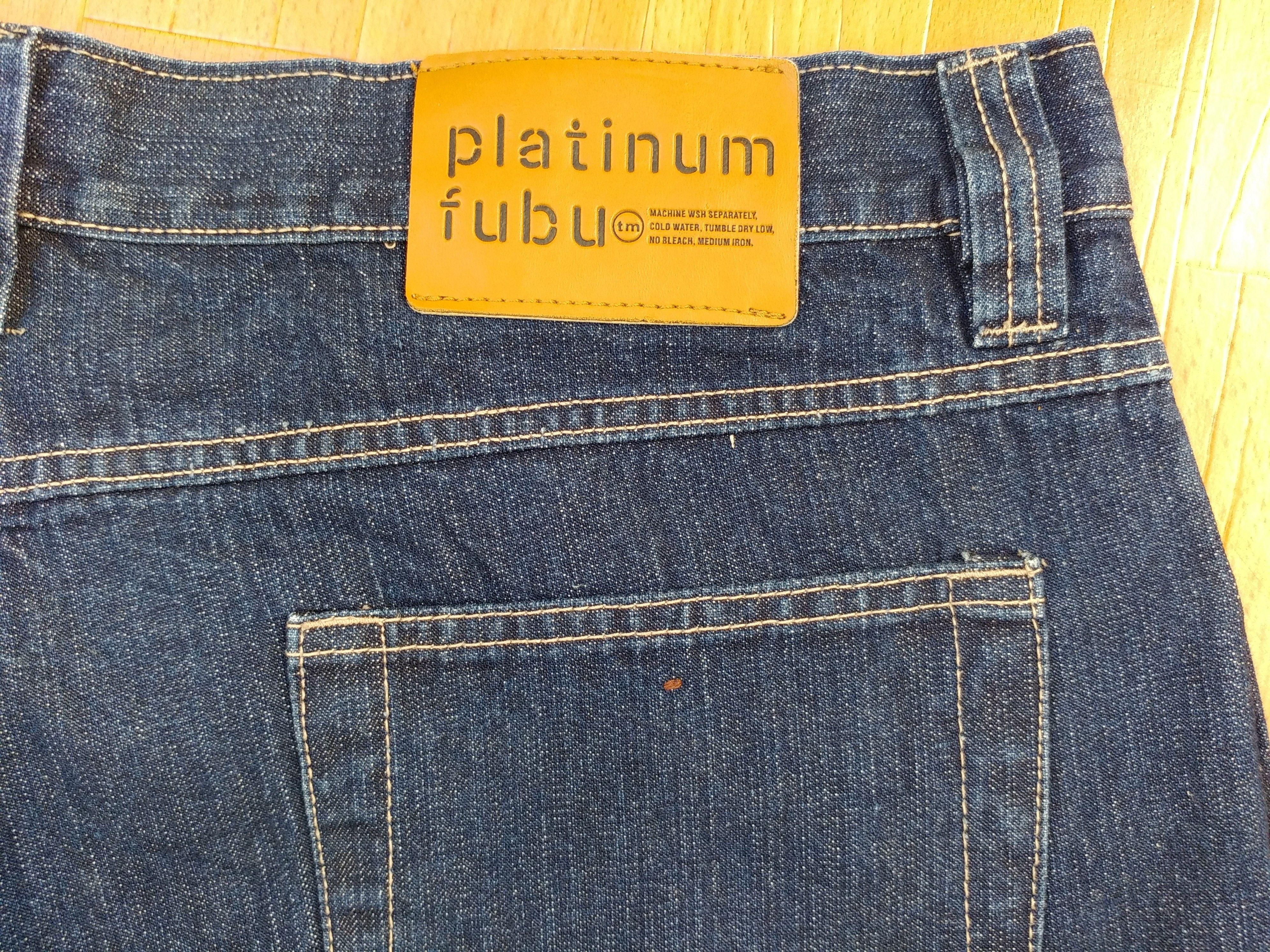 Fubu Platinum FUBU jeans shorts, old school vintage baggy 40 Size US 40 / EU 56 - 5 Thumbnail