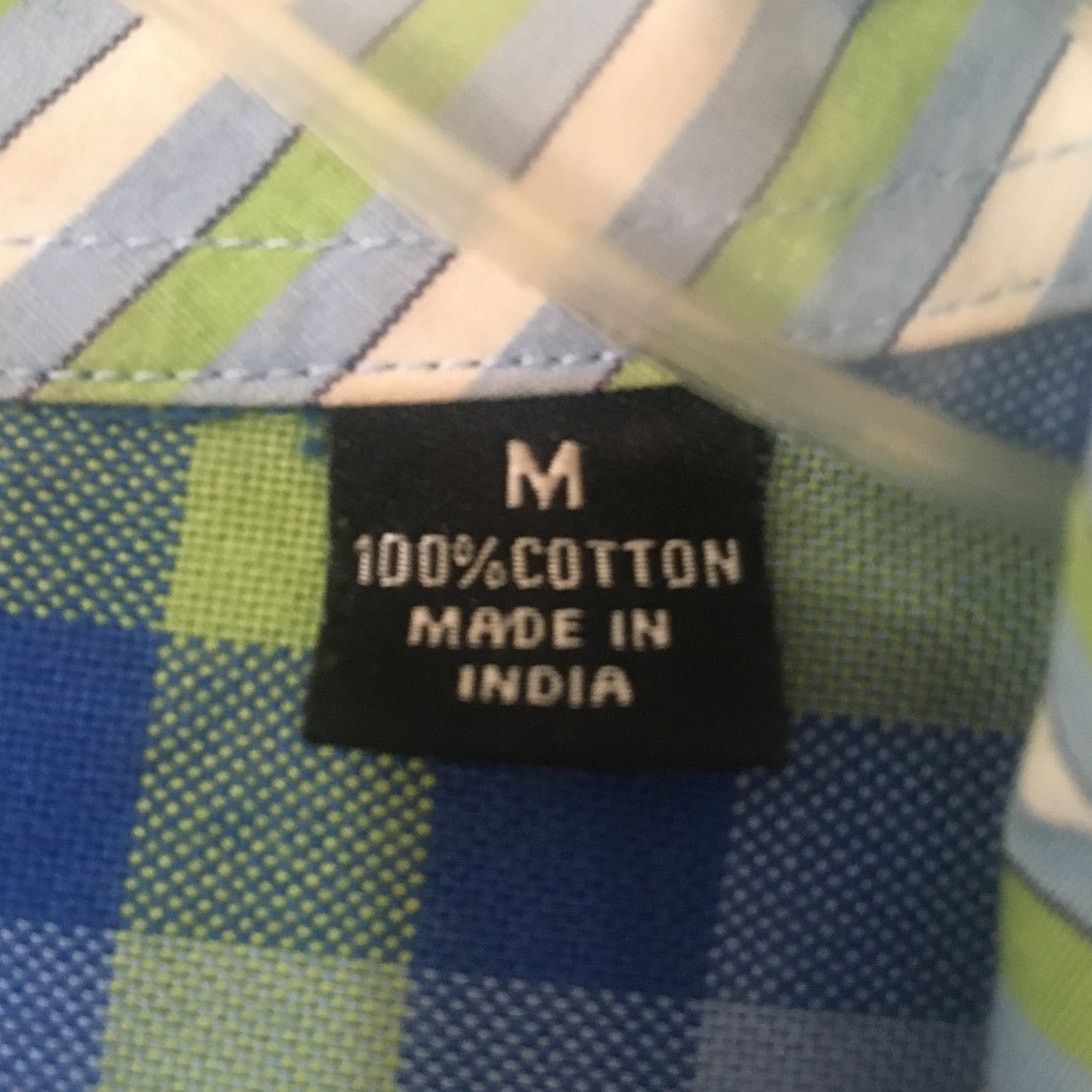 Other Palm Beach Collection Medium 100% Cotton Button Down Shirt Size US M / EU 48-50 / 2 - 3 Thumbnail