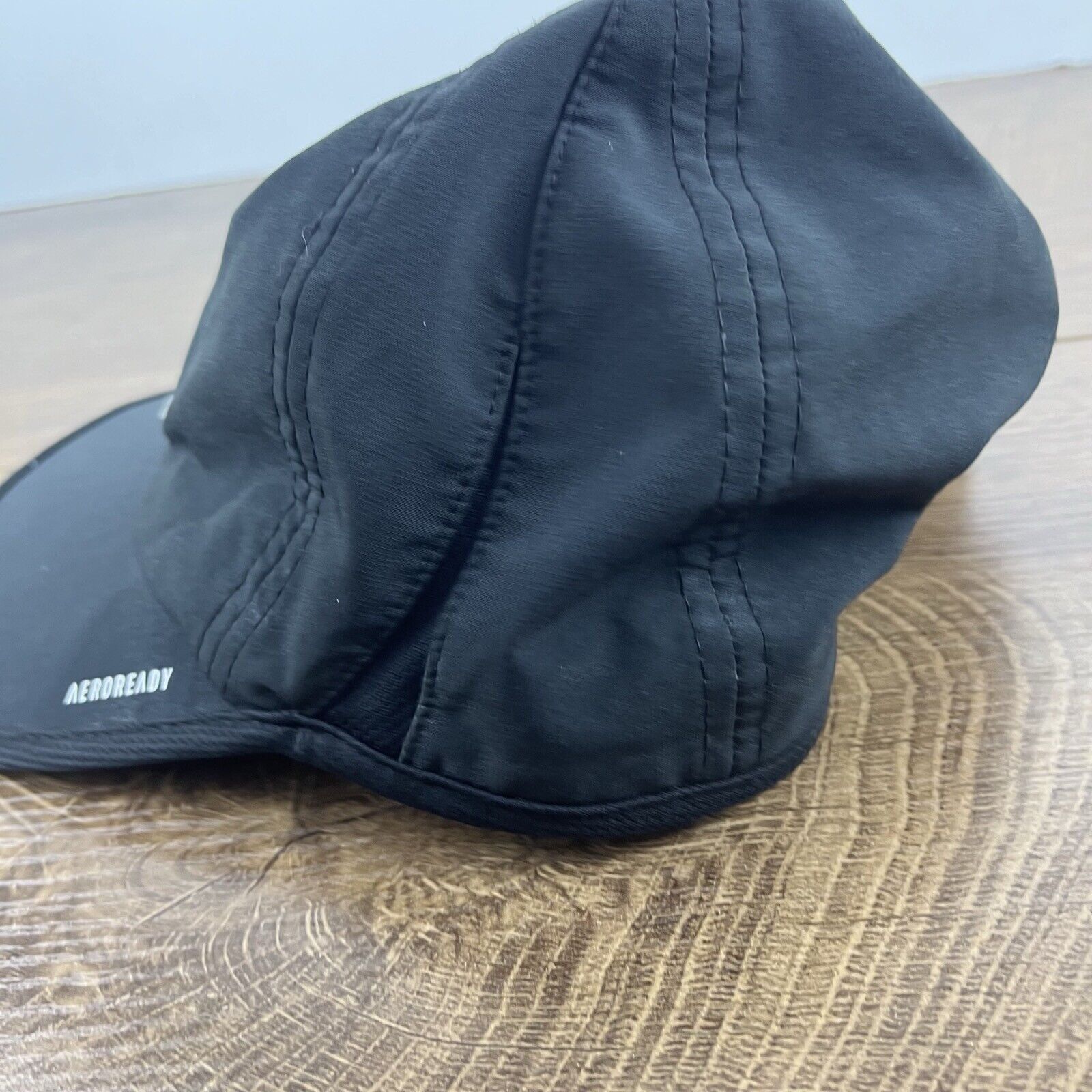Other Adidas Running Hat Adidas Athletic Black Hat Adjustable Adul Size ONE SIZE - 10 Thumbnail