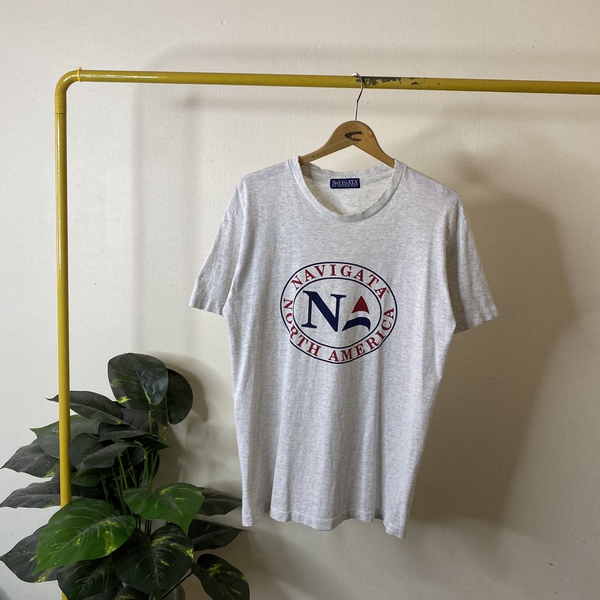 Bugle Boy Vintage 90s Navigata By Bugle Boy Streetwear T Shirt Size US M / EU 48-50 / 2 - 1 Thumbnail