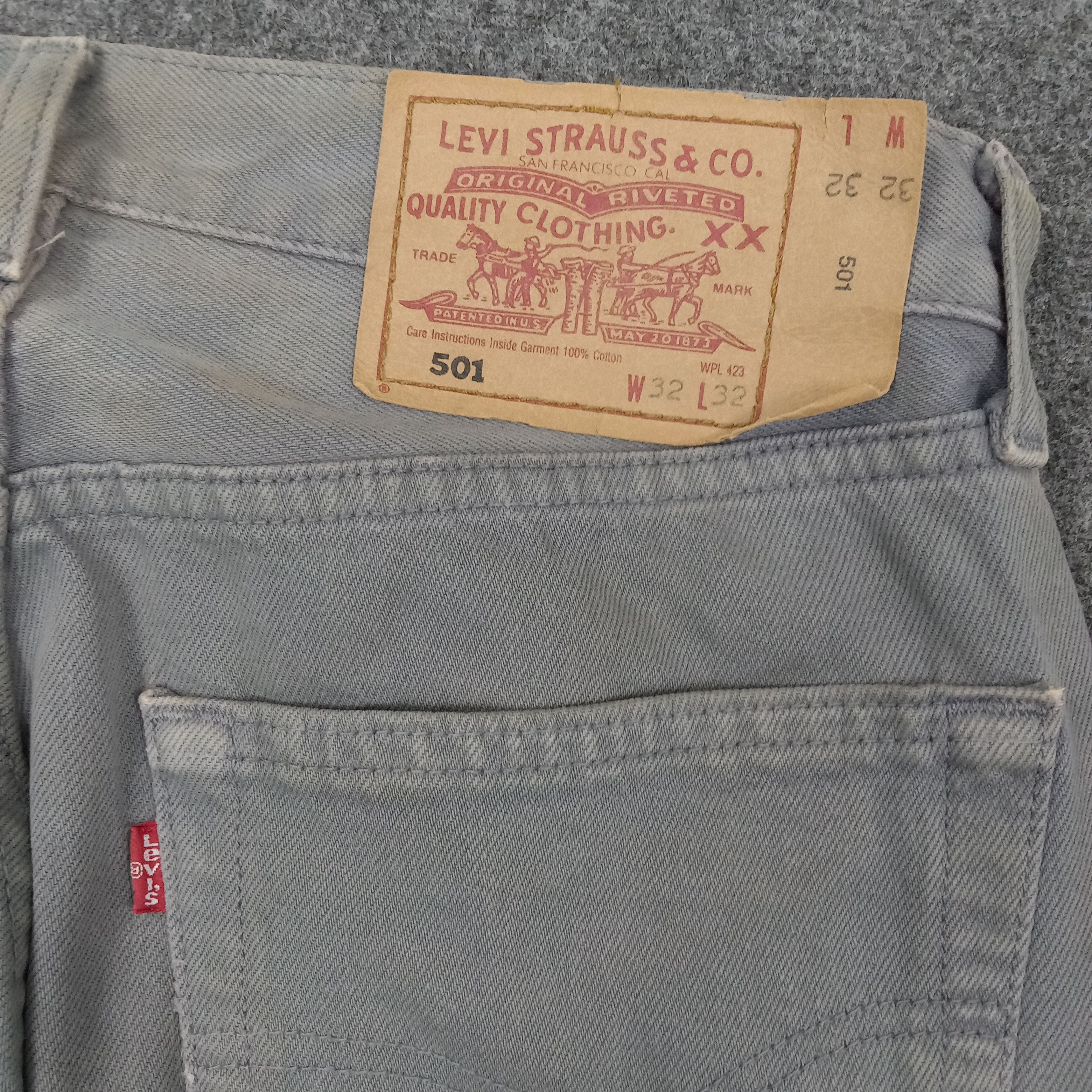 Levi's Levi's 501 American Style Denim Pants c235n36 Size US 29 - 7 Thumbnail