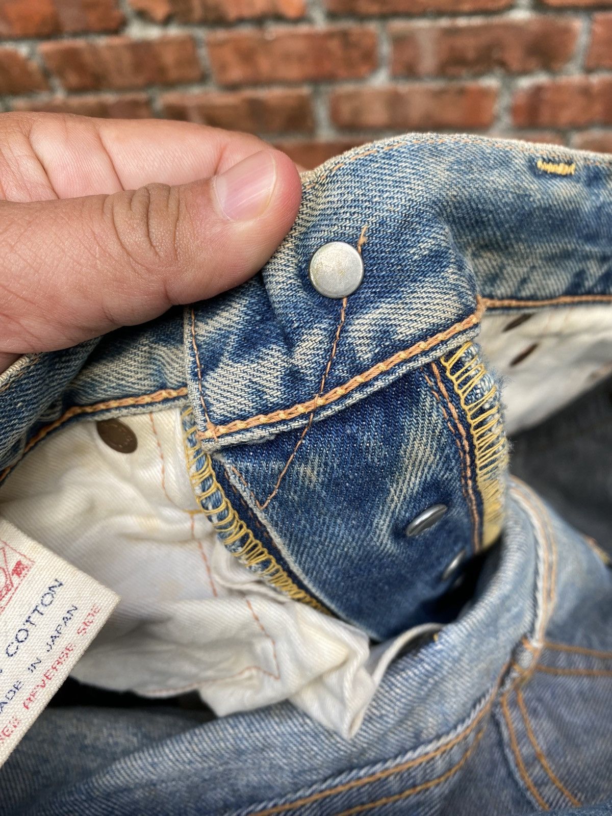 Evisu W30x29 Vintage evise genes made in JAPAN Size US 30 / EU 46 - 10 Thumbnail
