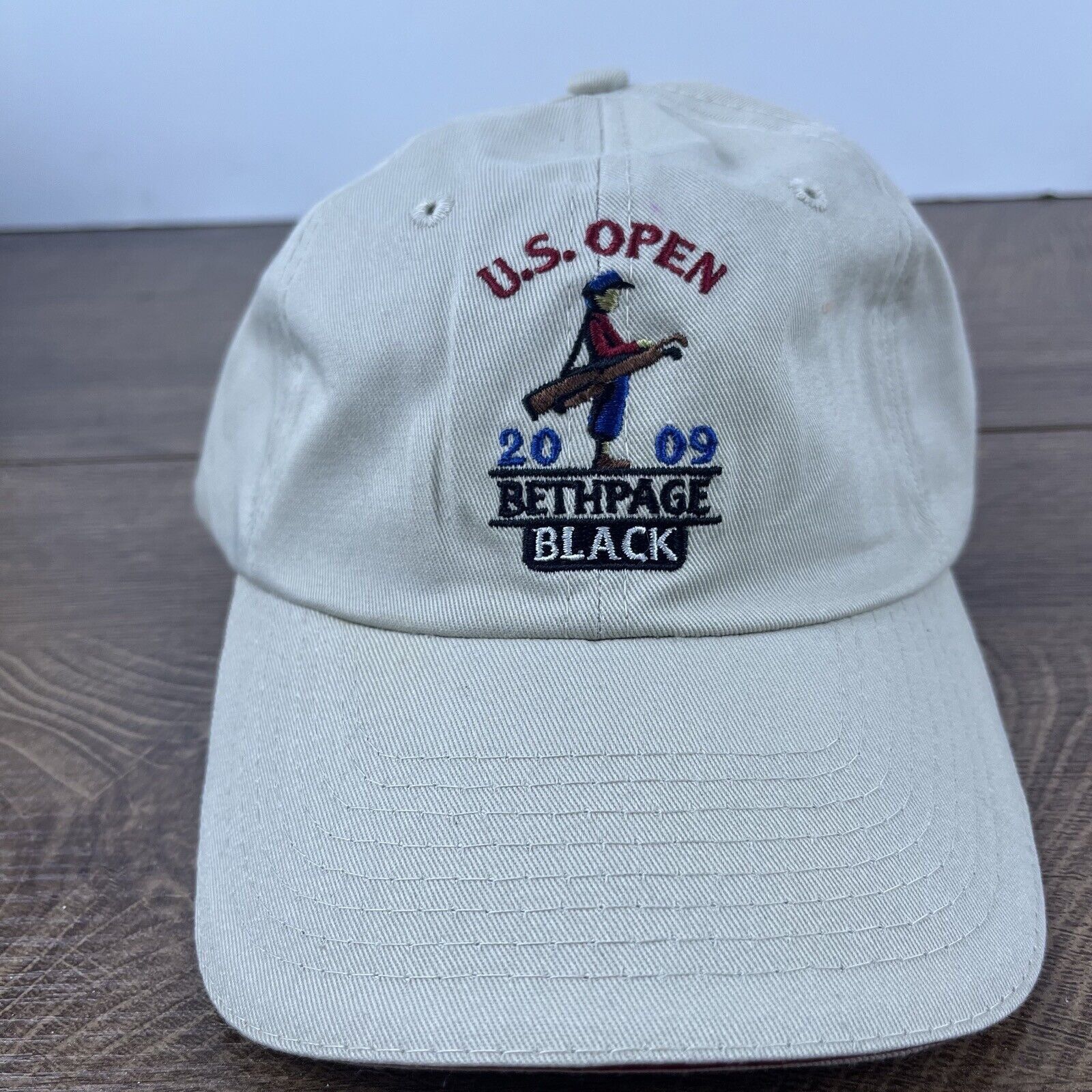 Other 2009 US Open Bethpage Black Hat Adjustable Hat Tan Brown Hat Size ONE SIZE - 2 Thumbnail