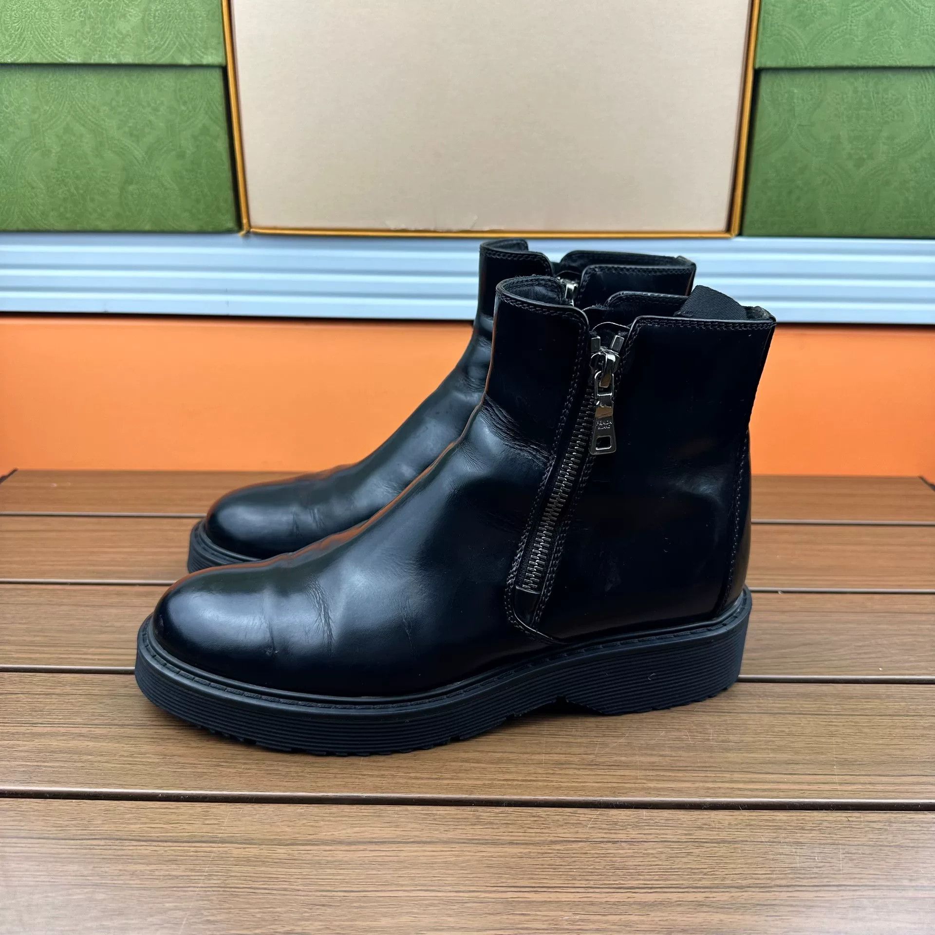 Prada Prada Casual Black Boots it_36-5 Women Size US 6.5 / IT 36.5 - 1 Thumbnail