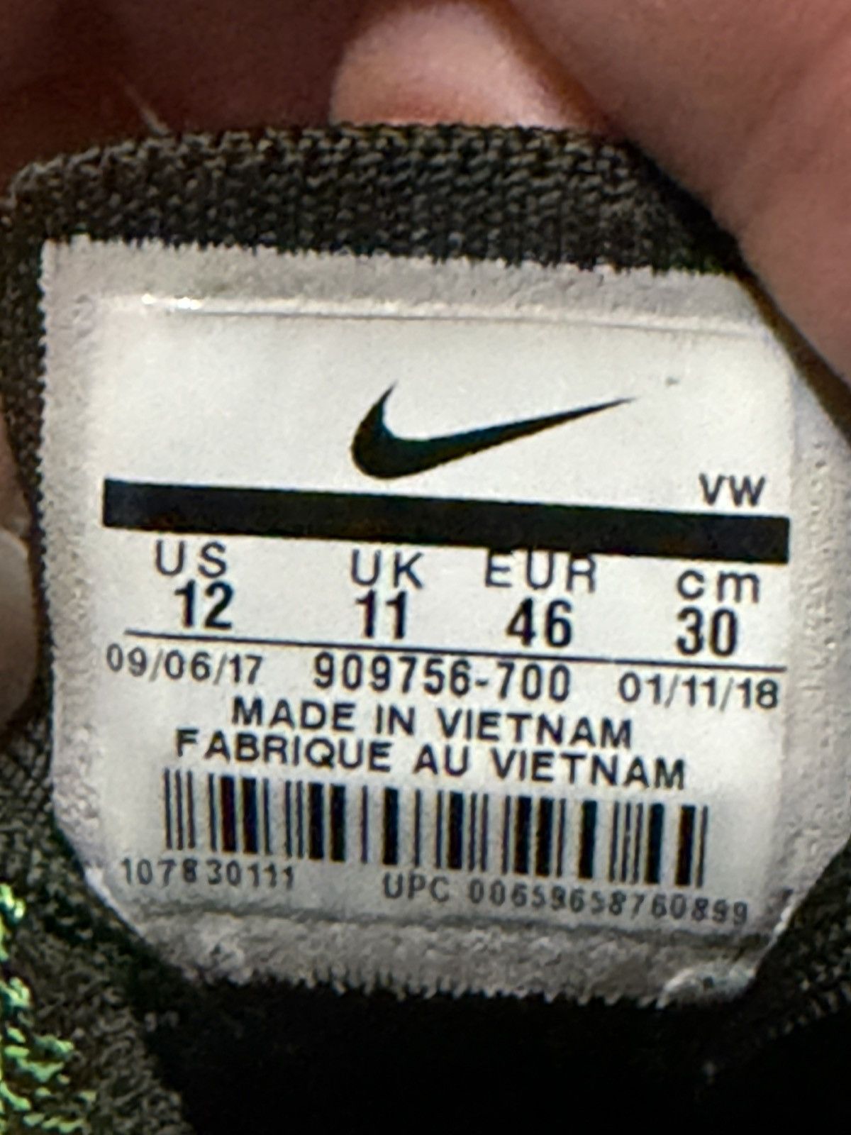 Nike Nike Flyknit Racer G “Sequoia” Golf Shoes 909756-700 Size 12 Size US 12 / EU 45 - 6 Thumbnail
