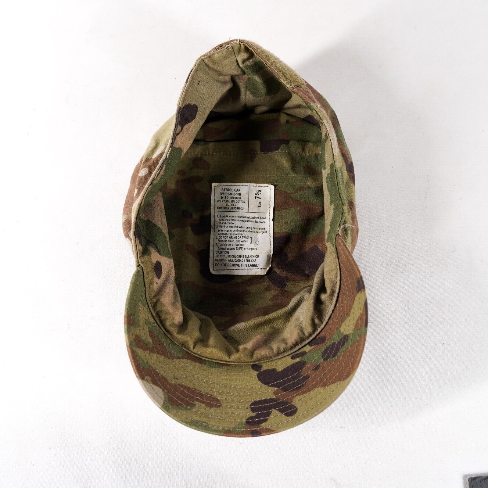 Other Army Marines Military Camoflauge Camo Fitted Hat Cap Green Size ONE SIZE - 7 Thumbnail