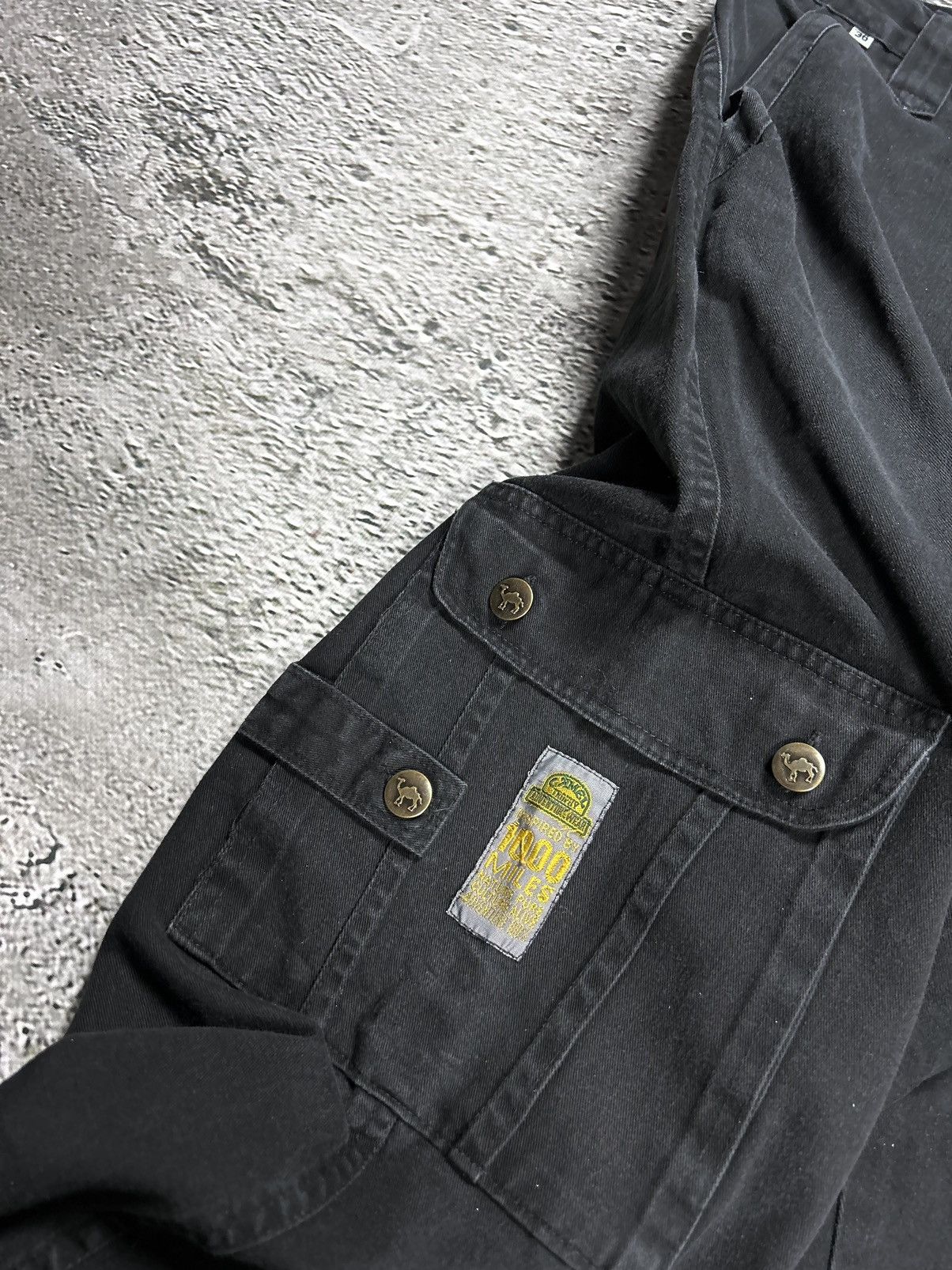 Camel × Vintage × camel active Camel cargo pants black vintage workwear Active Size US 36 / EU 52 - 9 Thumbnail