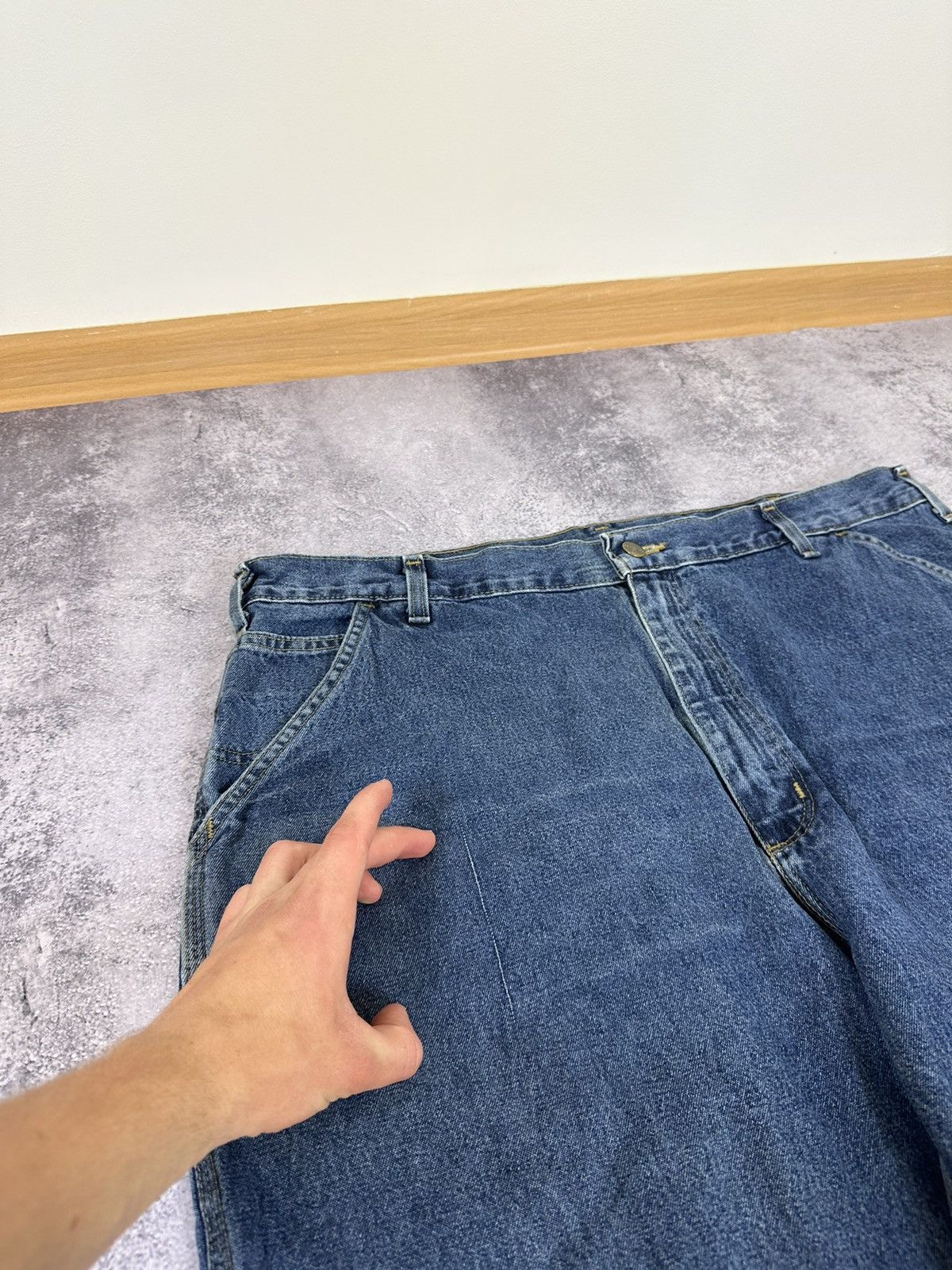 Carhartt Vintage Carhartt USA Cargo Carpenter Baggy Work Pants Jeans Size US 40 / EU 56 - 14 Thumbnail