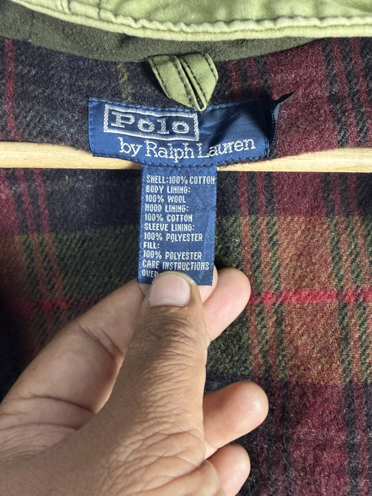 Polo Ralph Lauren Vintage Polo Ralph Lauren Waxed Cotton Fishing Jacket Size US L / EU 52-54 / 3 - 20 Thumbnail