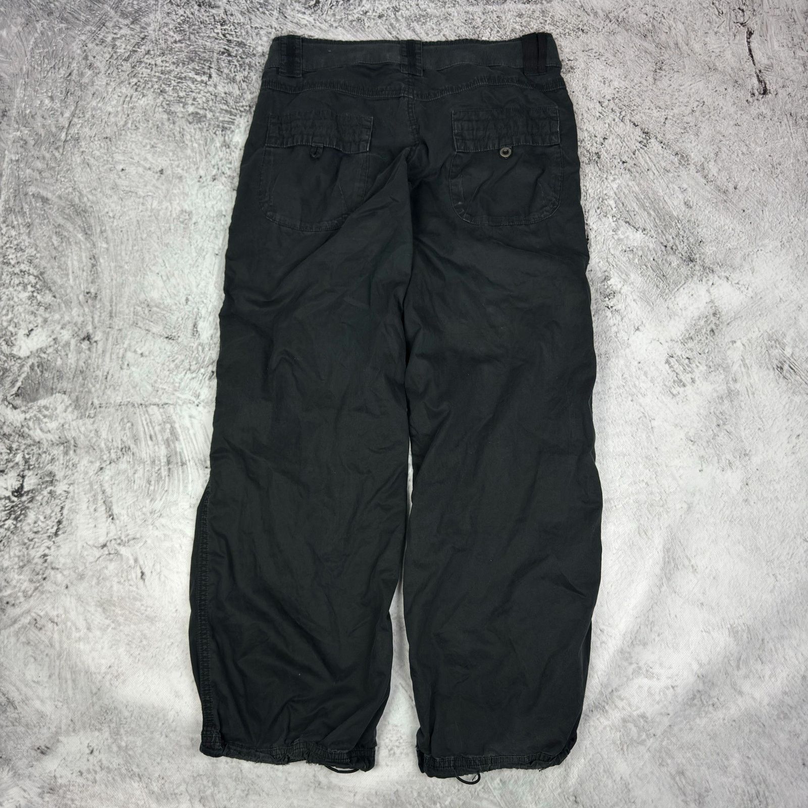 Nike Nike Sportswear Women's Black Spellout Straight Leg Pants Size 30" / US 8 / IT 44 - 6 Thumbnail