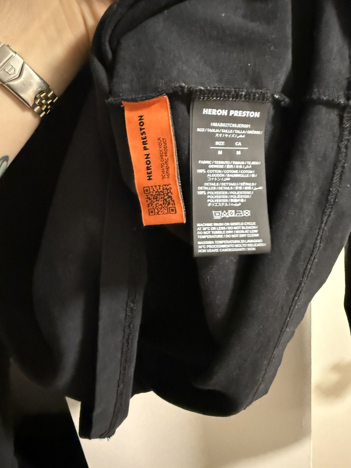 Heron Preston Turtle Neck Long Sleeve T Shirt Size US M / EU 48-50 / 2 - 4 Thumbnail
