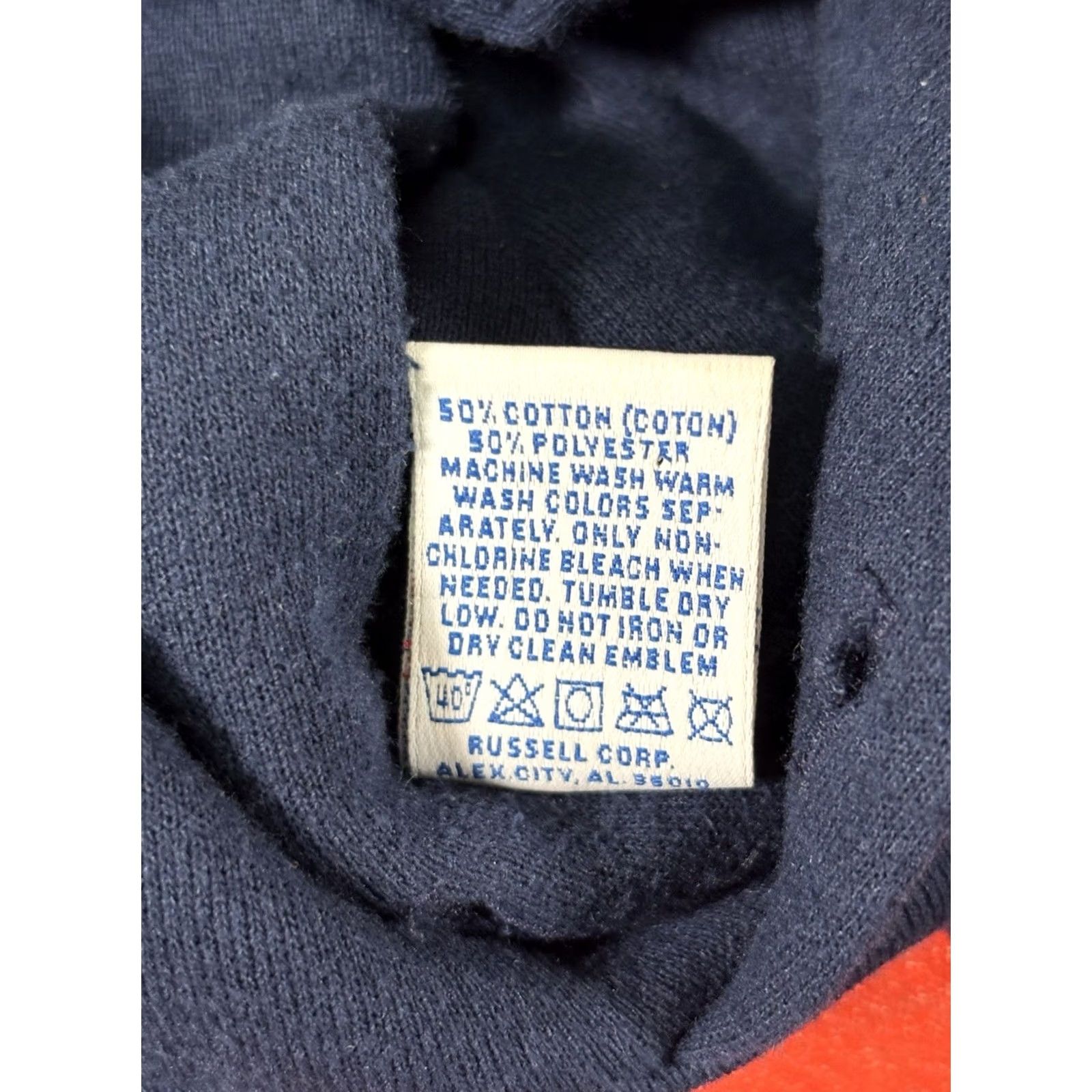 Russell Athletic VINTAGE Russell Athletic Stagg Chargers Sweatshirt Navy 2XL Pullover USA Made Mens Long Sleeve Heavyweight Cotton Polyester Knit (90s) Size US XXL / EU 58 / 5 - 5 Thumbnail