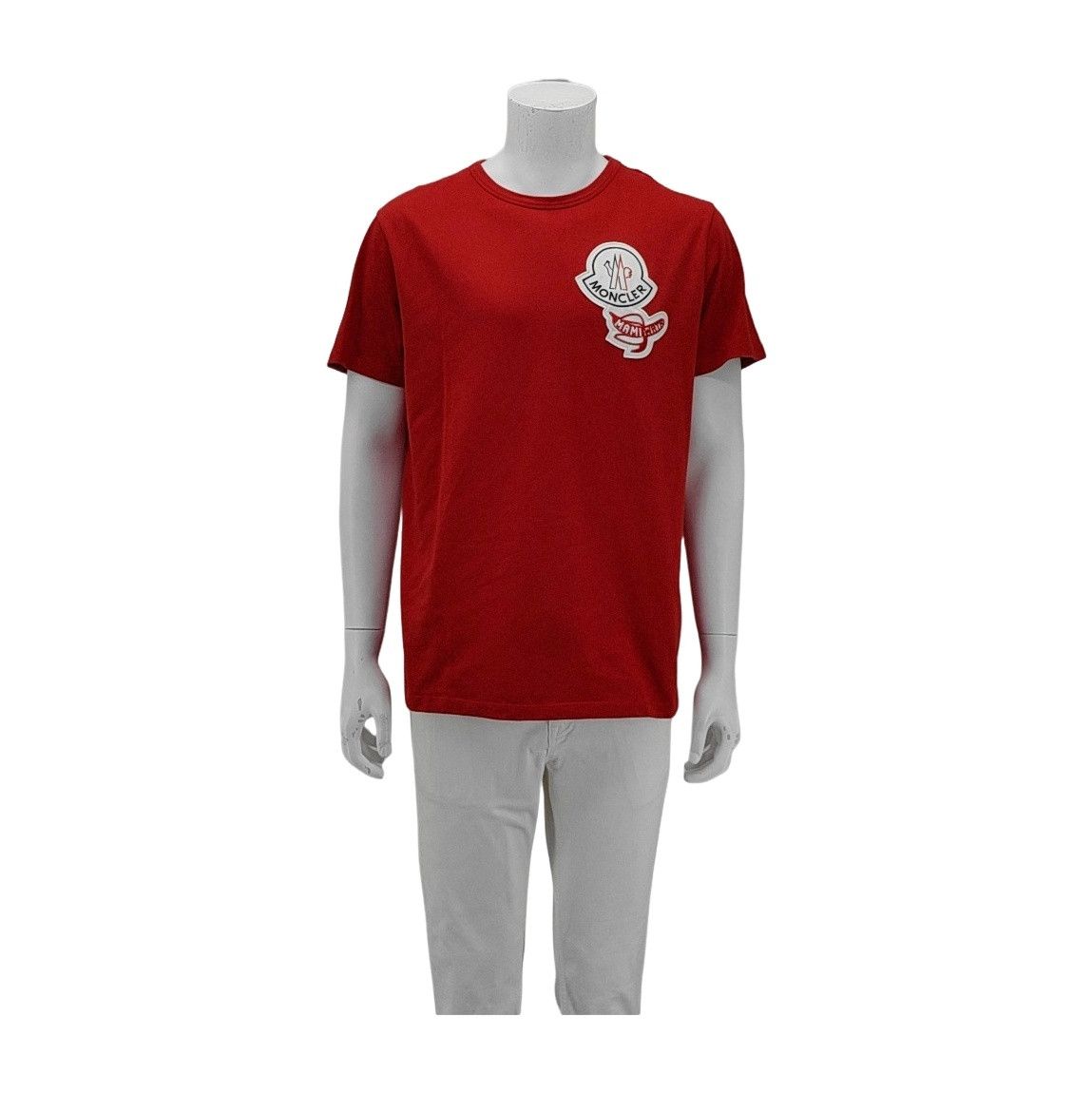 Moncler Moncler Logo Patch T-Shirt L Size US L / EU 52-54 / 3 - 1 Thumbnail