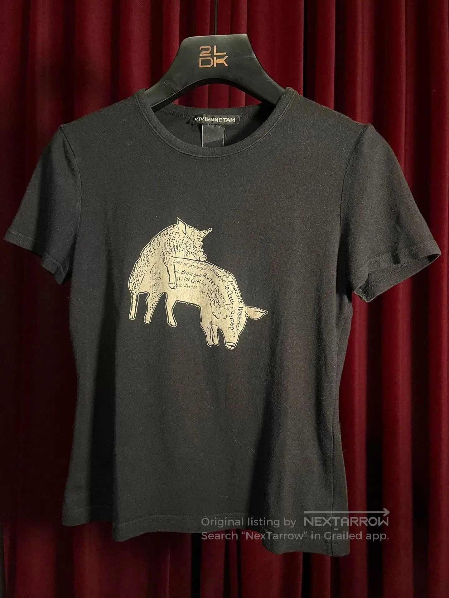 vivienne tam printed tee shirt.