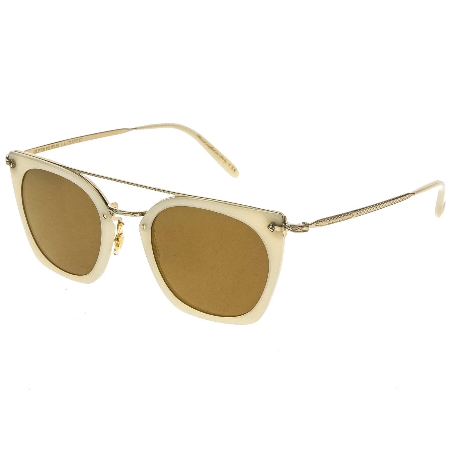 Oliver Peoples Oliver Peoples OV5370S DACETTE Sunglasses Ivory White 5370 Size ONE SIZE - 4 Thumbnail