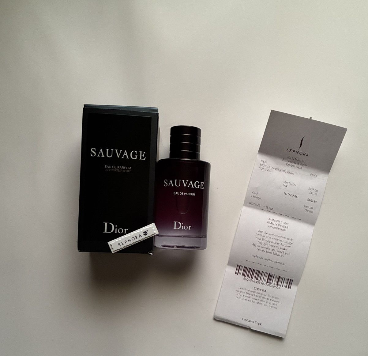 Dior Sauvage Cologne Size 46 - 3 Thumbnail