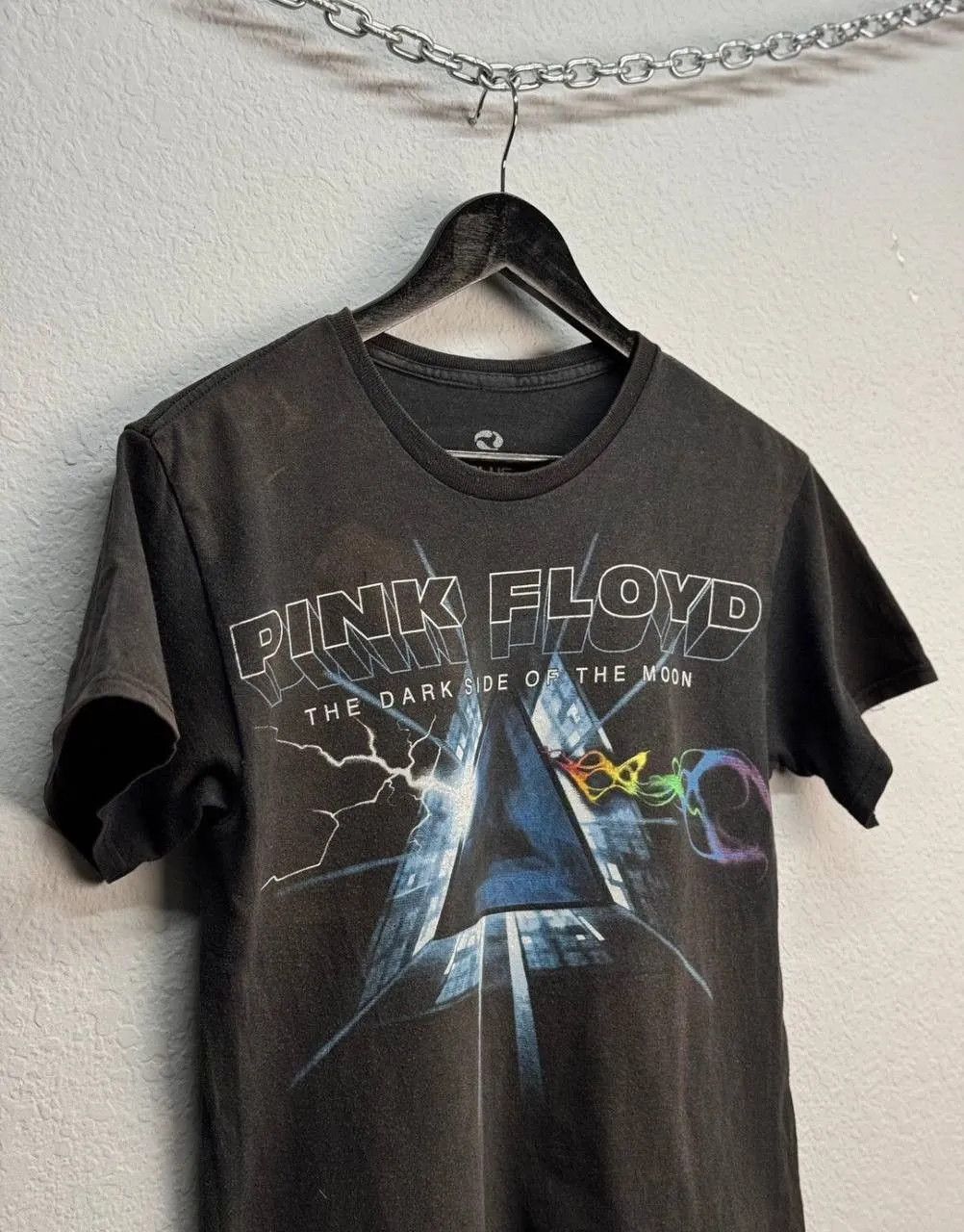 Liquid Blue × Pink Floyd × Vintage Vintage Pink Floyd Band The Dark Side Of The Moon Distresse Size US M / EU 48-50 / 2 - 2 Thumbnail