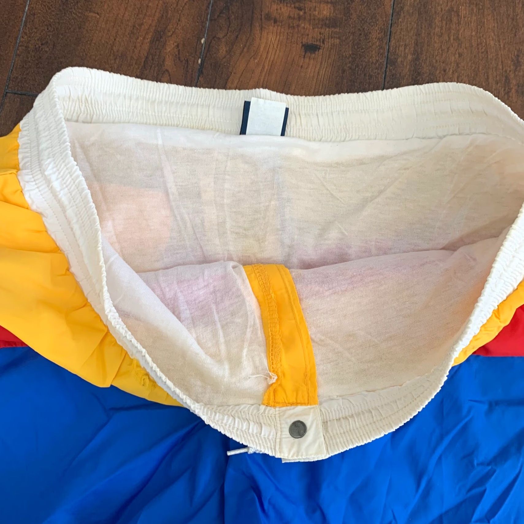 Nike Vintage Nike 80s Athletic Shorts XL Blue Summer Activewear Basketball Pockets Nylon Logo Men's Size US 36 / EU 52 - 6 Thumbnail