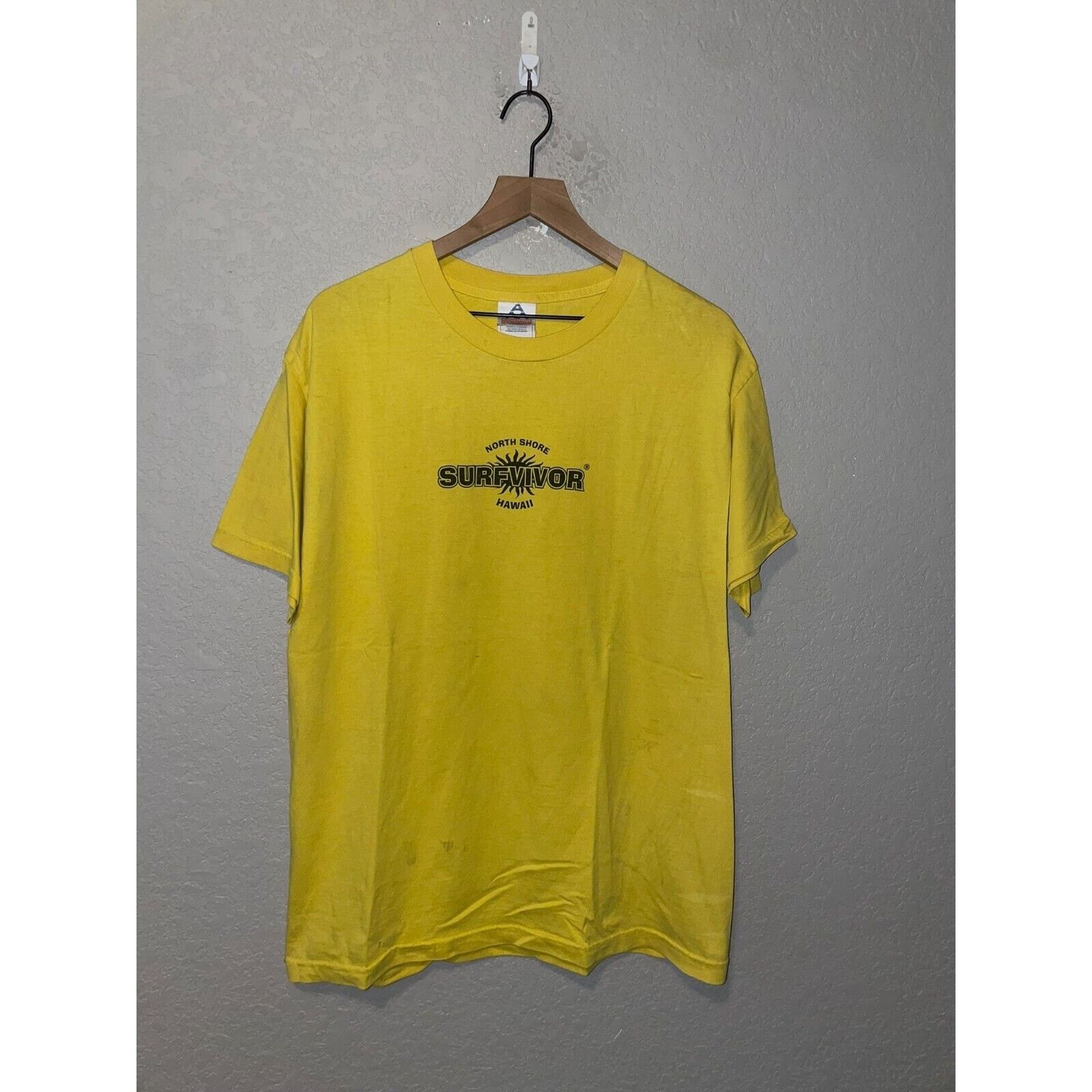 Alstyle Vintage North Shore Hawaii Shirt Surfvivor Tee 2000s L Large Size US L / EU 52-54 / 3 - 1 Thumbnail