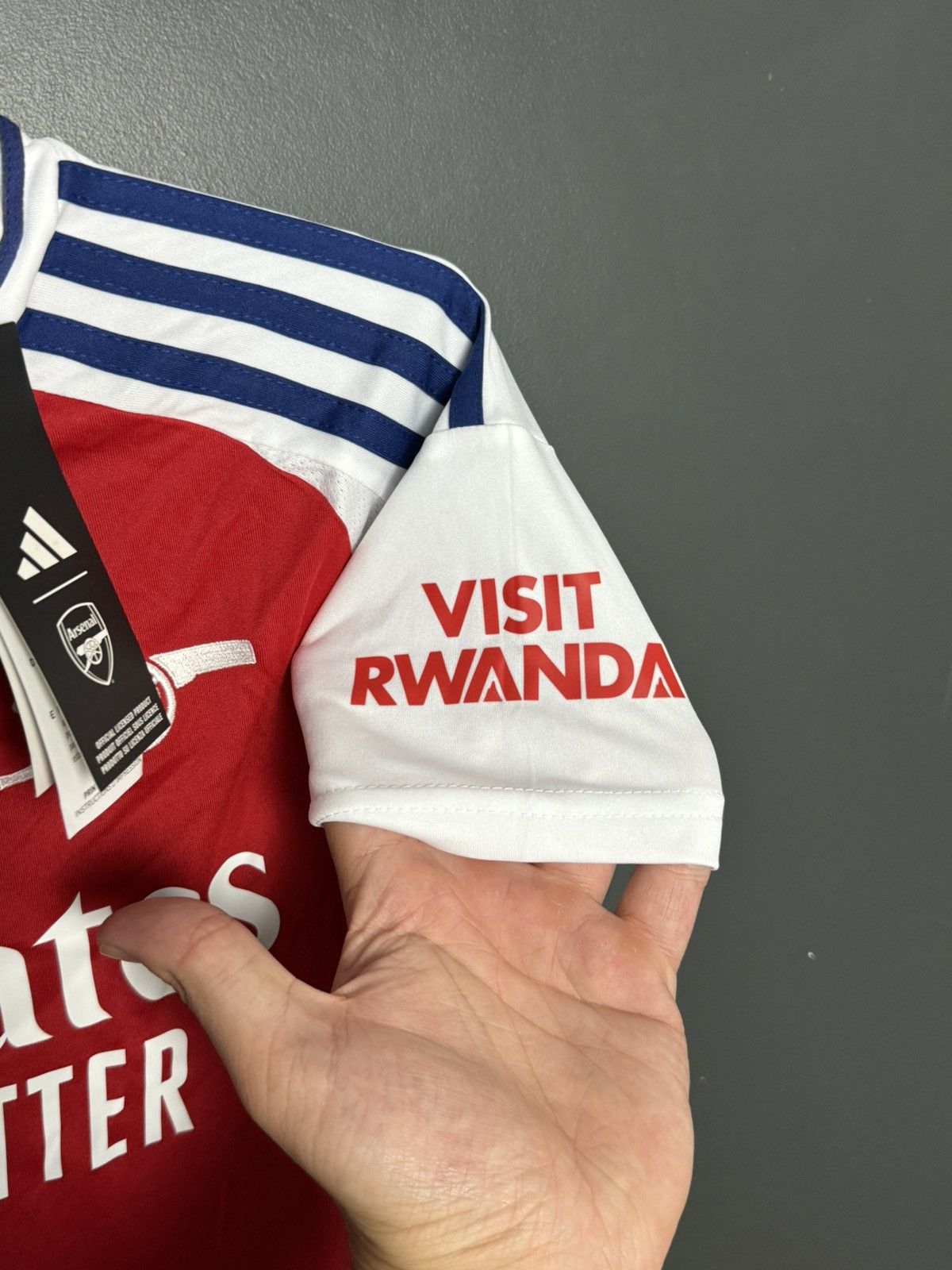 Adidas KIDS New Arsenal 24/25 Home Football Jersey T-Shirt Size US XS / EU 42 / 0 - 4 Thumbnail