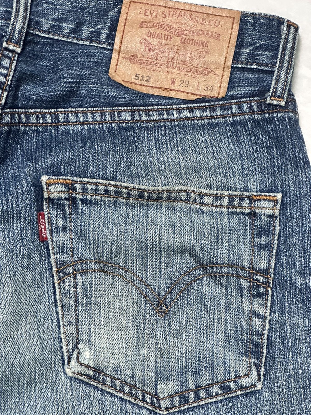 Levi's Levis Vintage Baggy Loose Style With Faded Wash Size US 30 / EU 46 - 7 Thumbnail